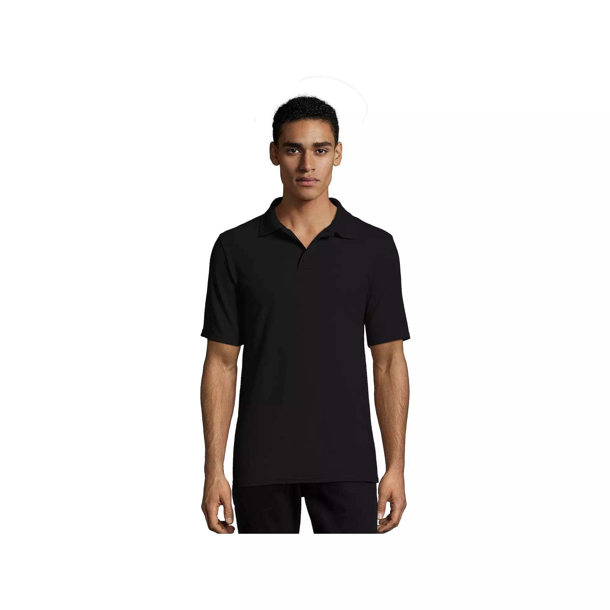 Men's Hanes® X-Temp Fresh IQ Pique Polo,  Product Image