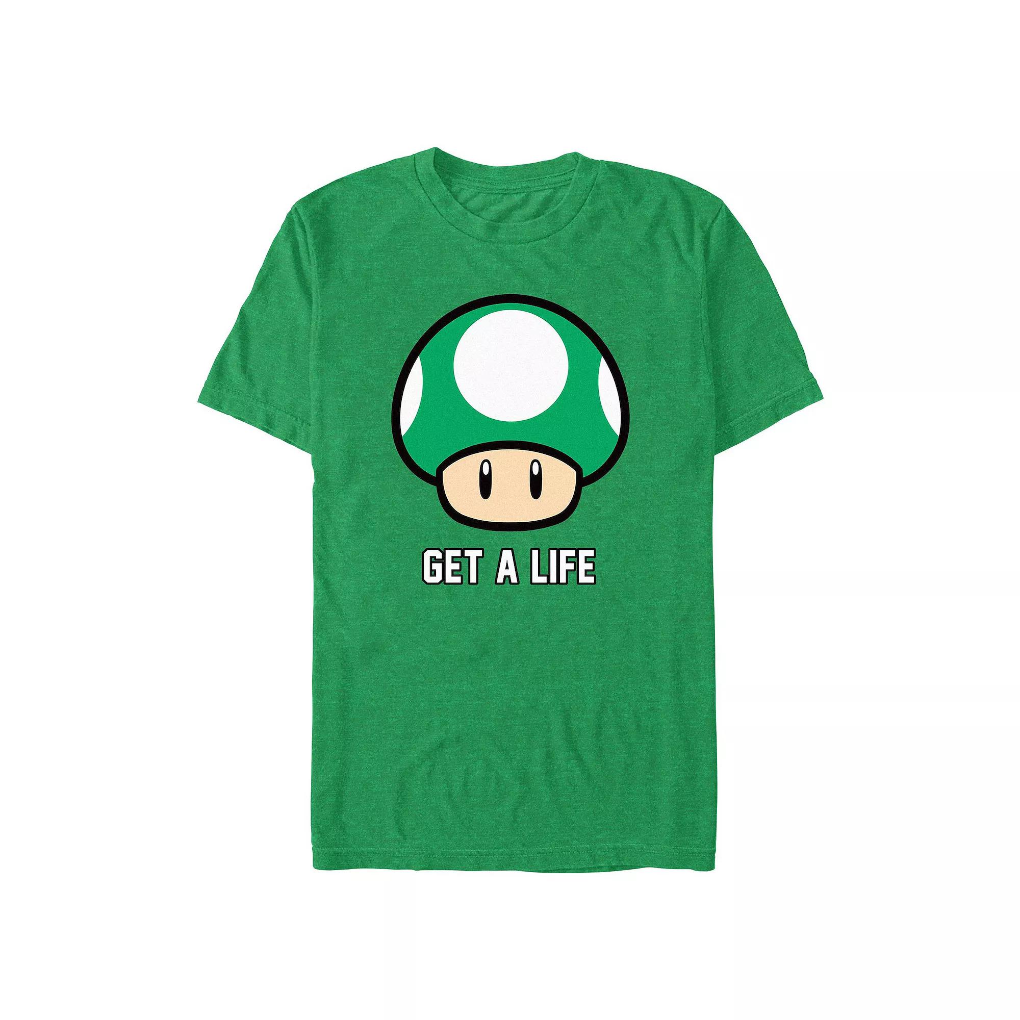 Big & Tall Get a Life Graphic Tee, Men's,  Product Image