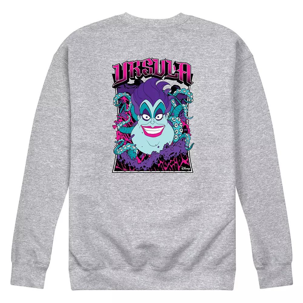 Disney Villains The Little Mermaid Ursula Men's Neon Poster Fleece Sweatshirt,  Product Image