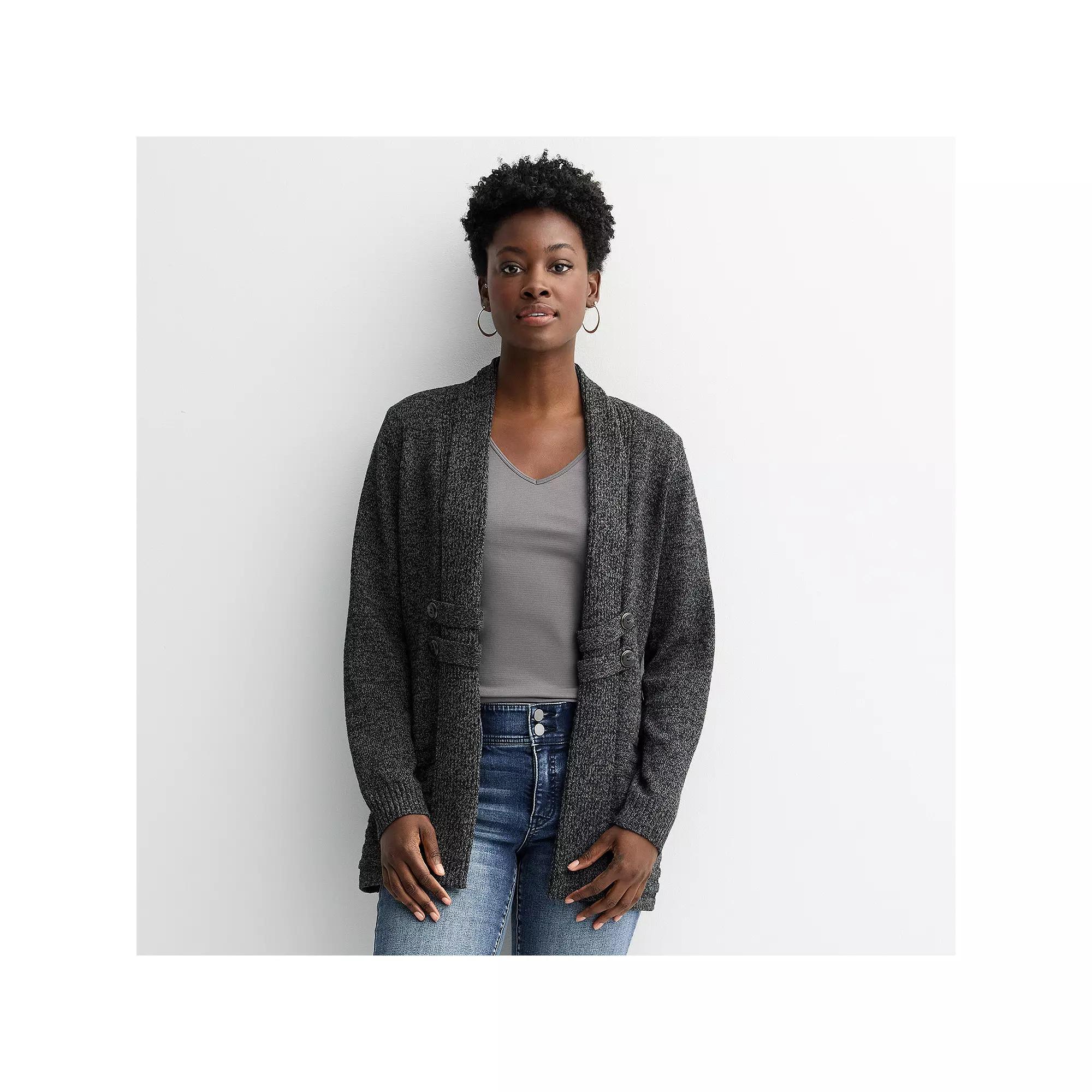 Women's Apt. 9® Long Sleeve Sweater Cardigan,  Product Image