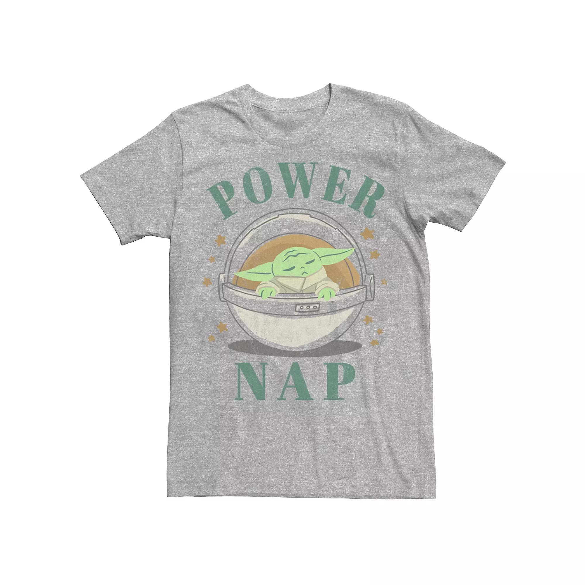 Men's Star Wars The Mandalorian The Child Power Nap Tee,  Product Image