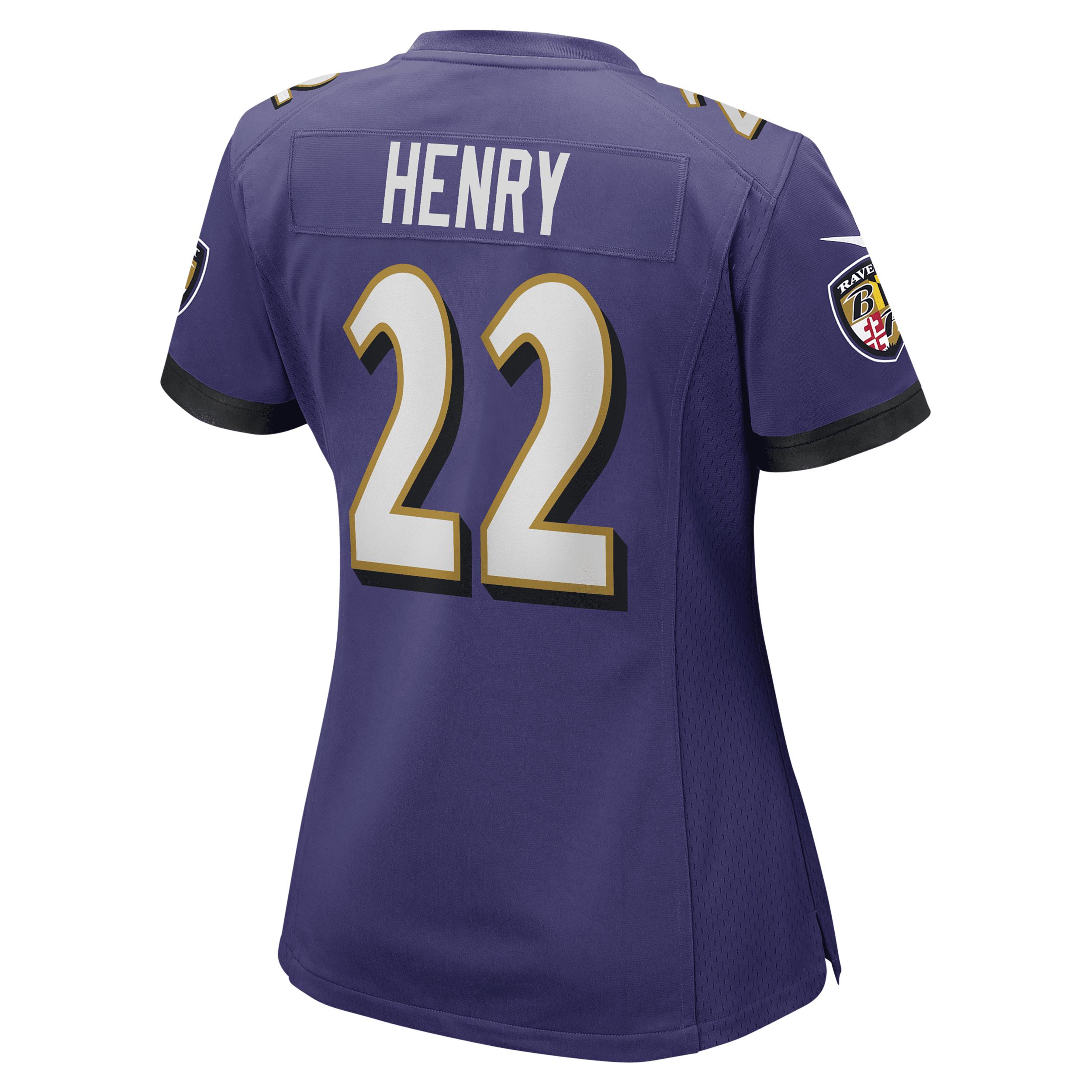 Derrick Henry Baltimore Ravens Nike Womens NFL Game Football Jersey | 67NWBLGH8GF-CZF Product Image