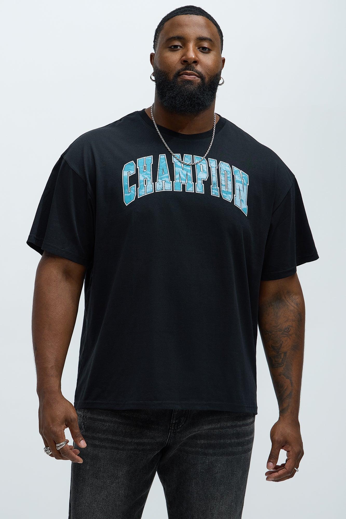 Champion University Short Sleeve Tee - Black Product Image