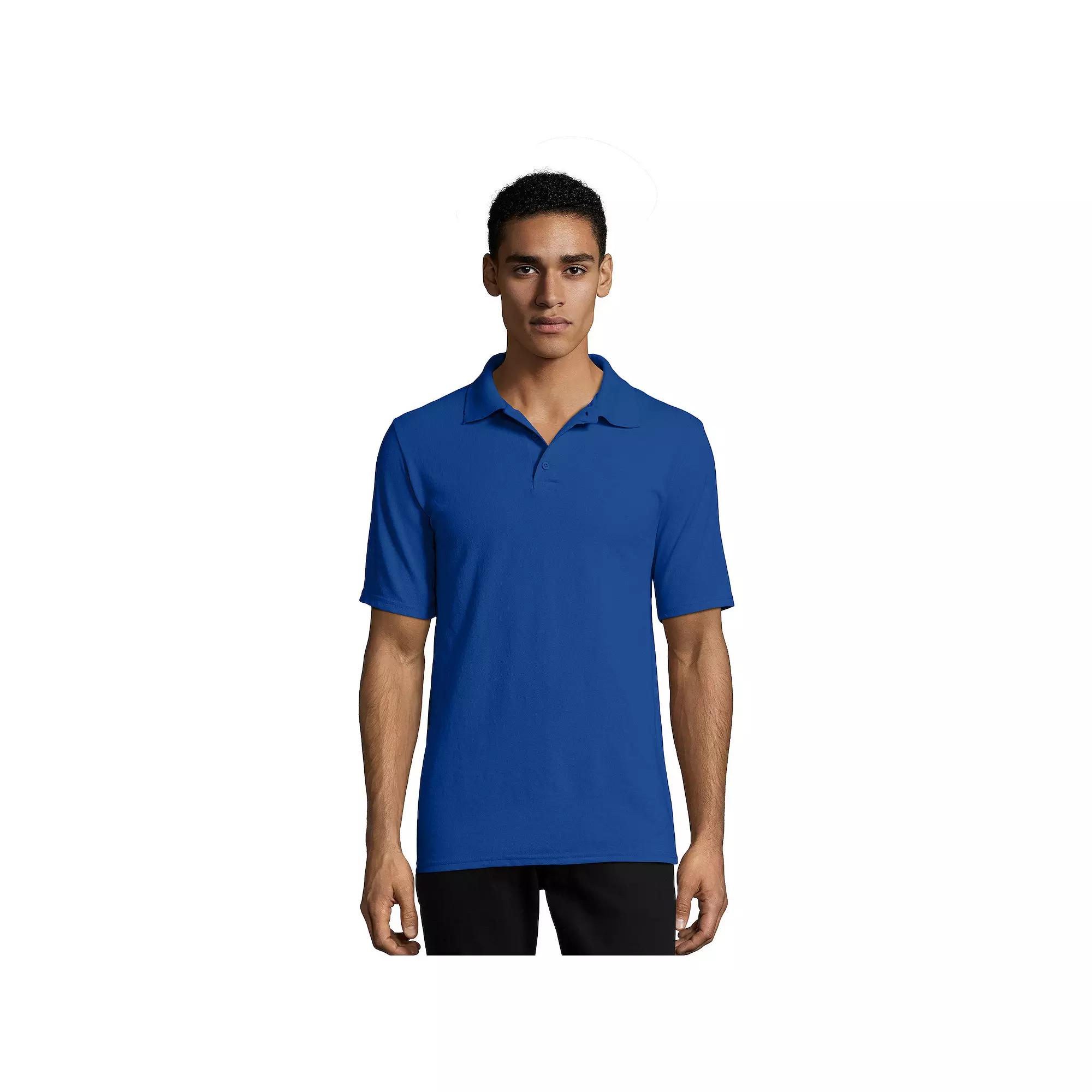 Men's Hanes® X-Temp Fresh IQ Pique Polo,  Product Image