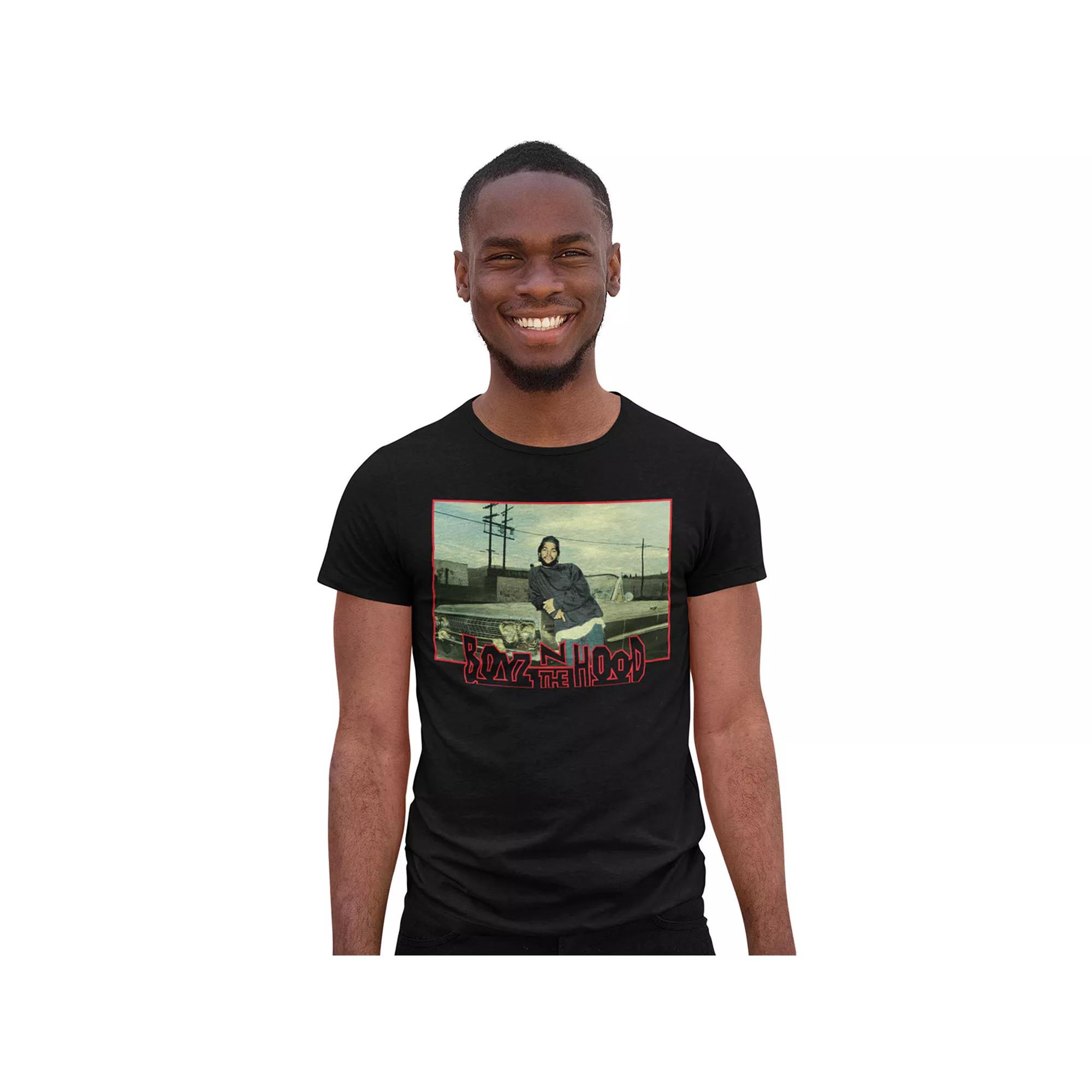 Men's Boyz N the Hood Vintage Poster Style Tee, Size: Small, Black Product Image