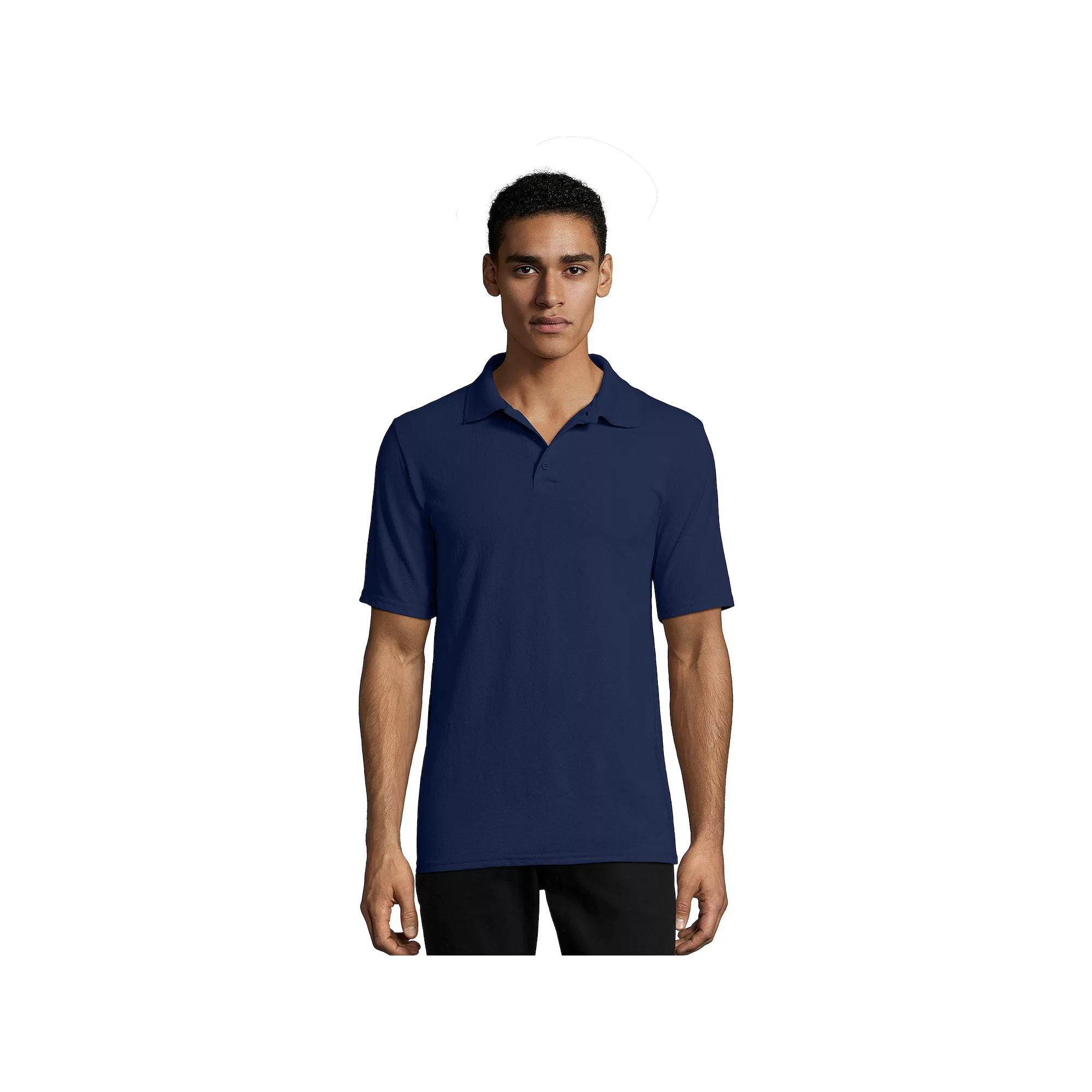 Men's Hanes® X-Temp Fresh IQ Pique Polo,  Product Image