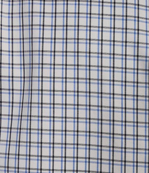 Hart Schaffner Marx State Street Essentials Long Sleeve Spread Collar Checkered Sport Shirt Product Image