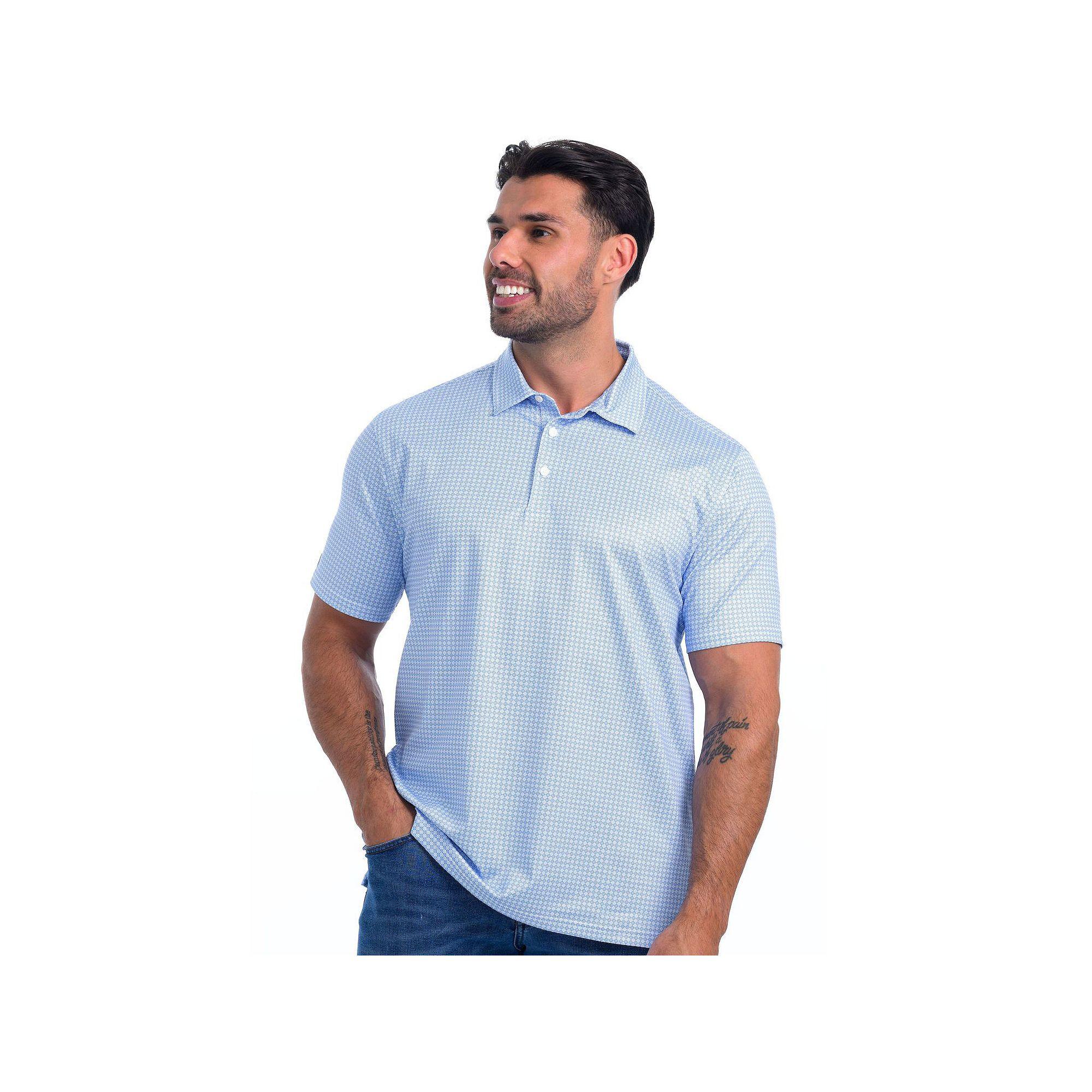 Men's Antigua Breeze Polo, Size: Medium, Vintage White Product Image
