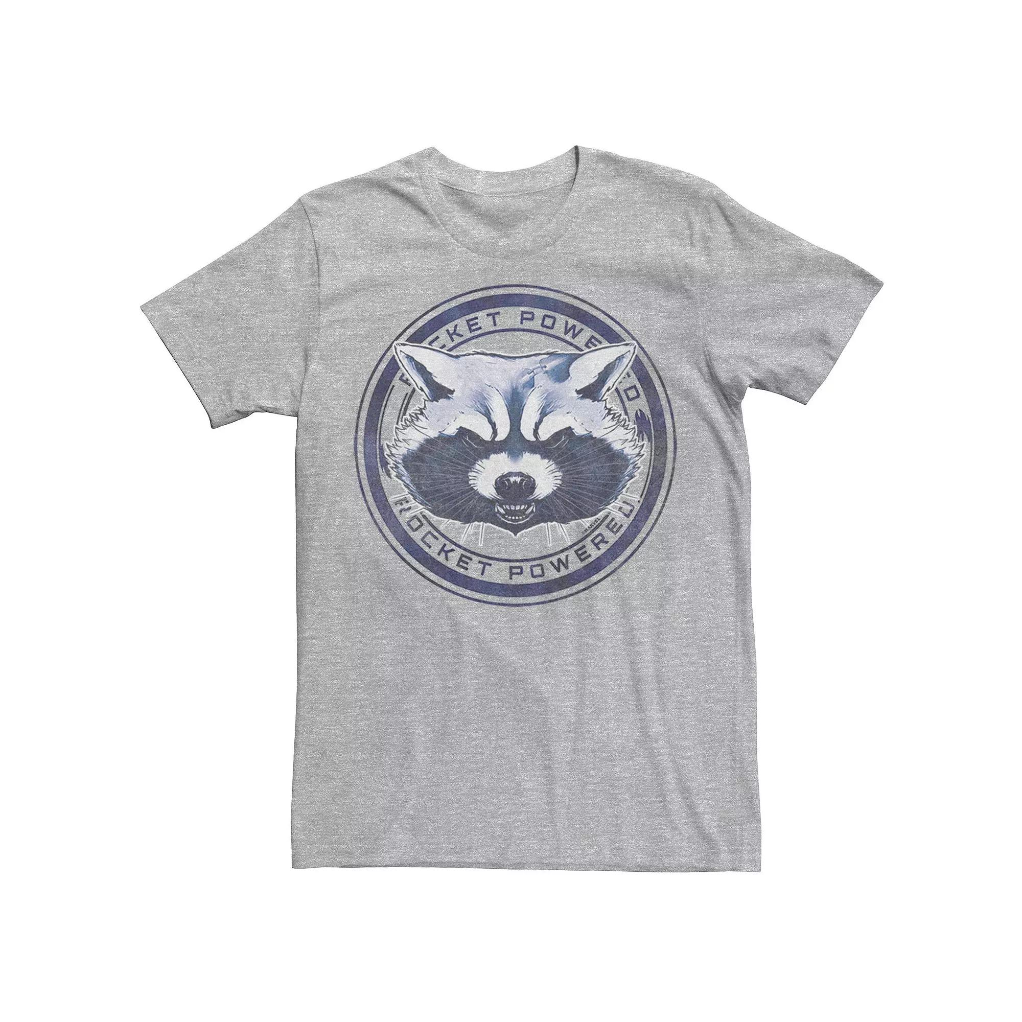 Men's Marvel Guardians Of The Galaxy Rocket Raccoon Badge Graphic Tee,  Product Image