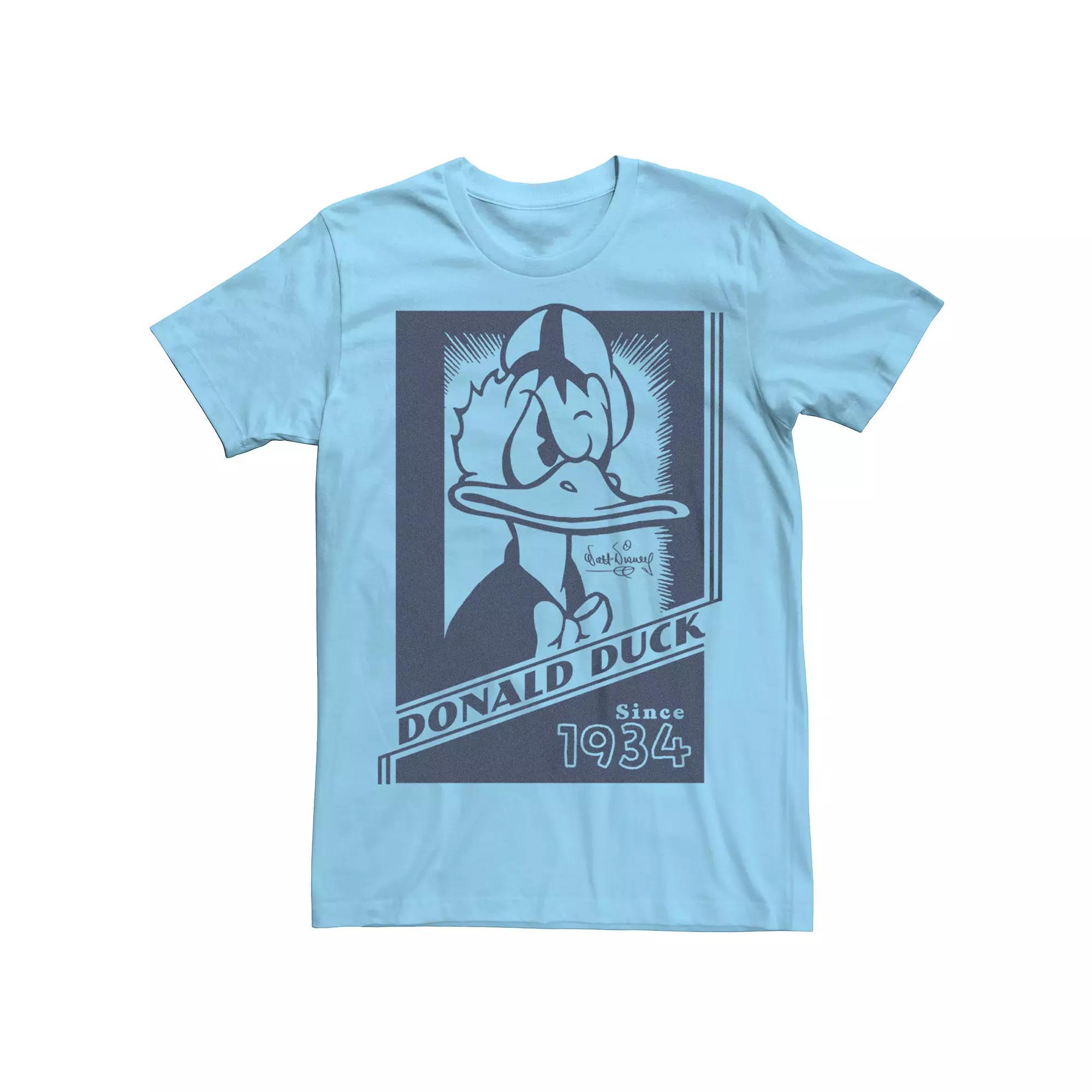 Disney's 100 Angry Donald Duck Stamp Men's Tee,  Product Image