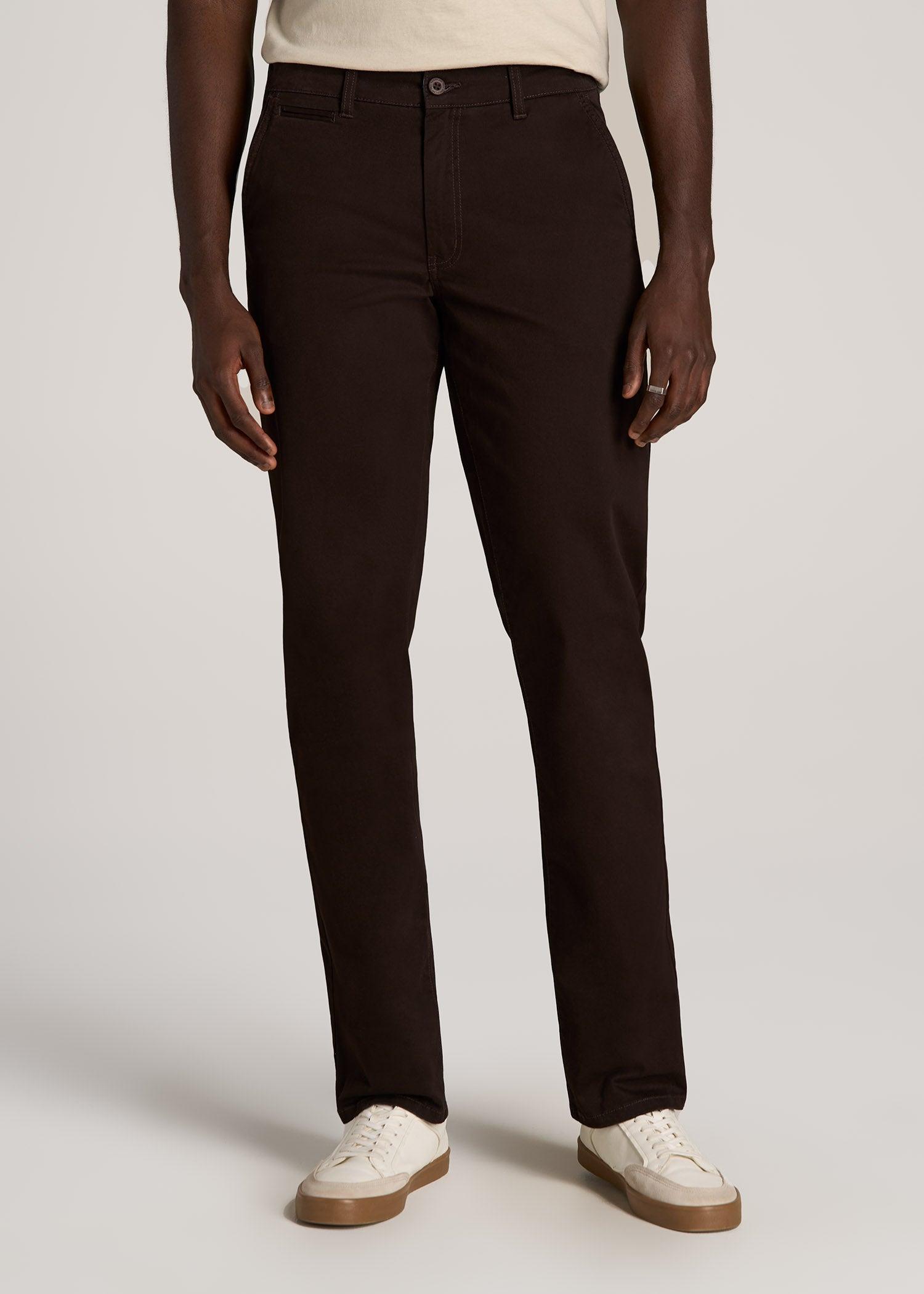 Carman TAPERED Chinos for Tall Men in Black Male Product Image