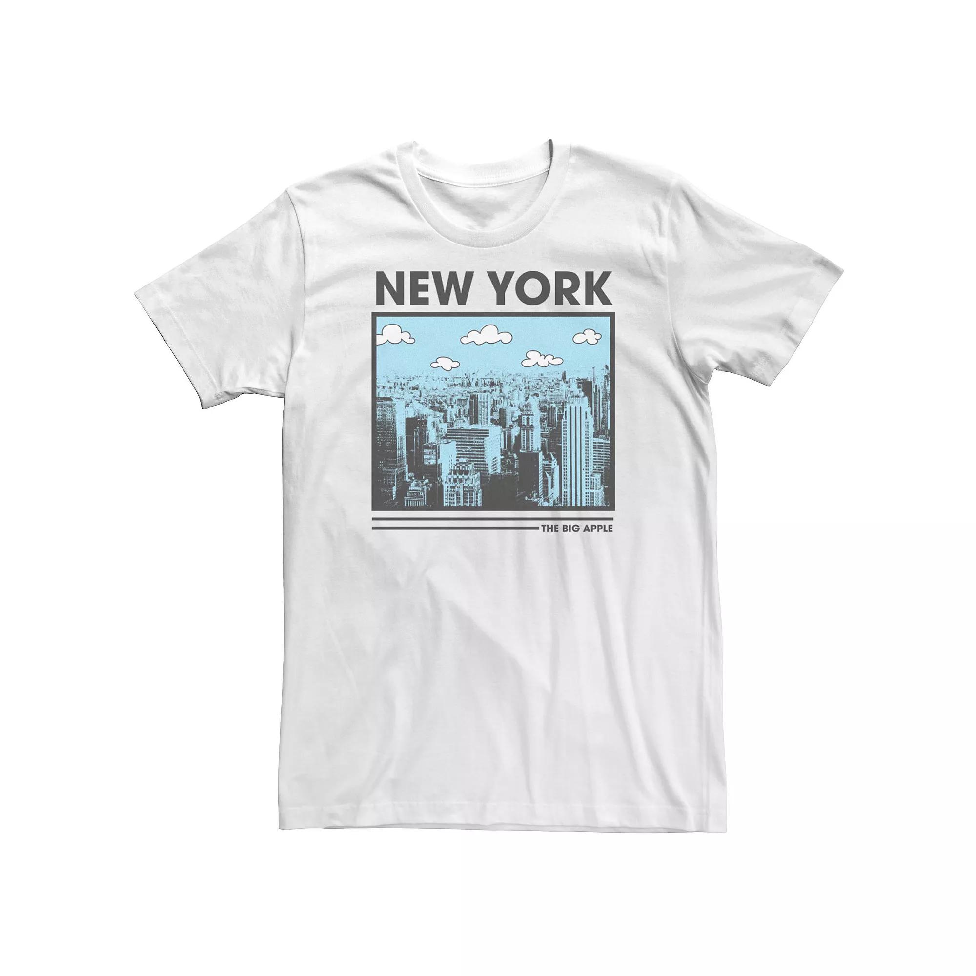 Men's New York The Big Apple Skyline Tee,  Product Image