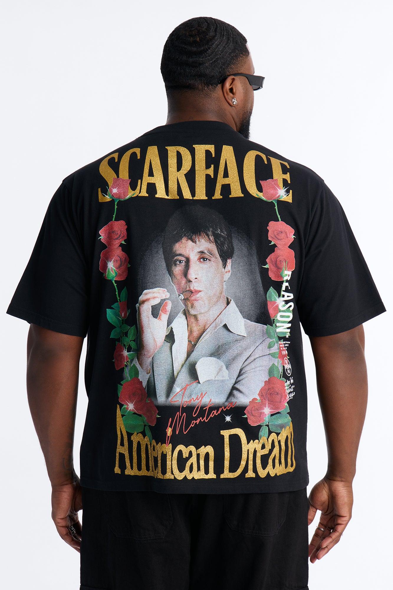 Scarface Every Dog Short Sleeve Tee - Black Male Product Image