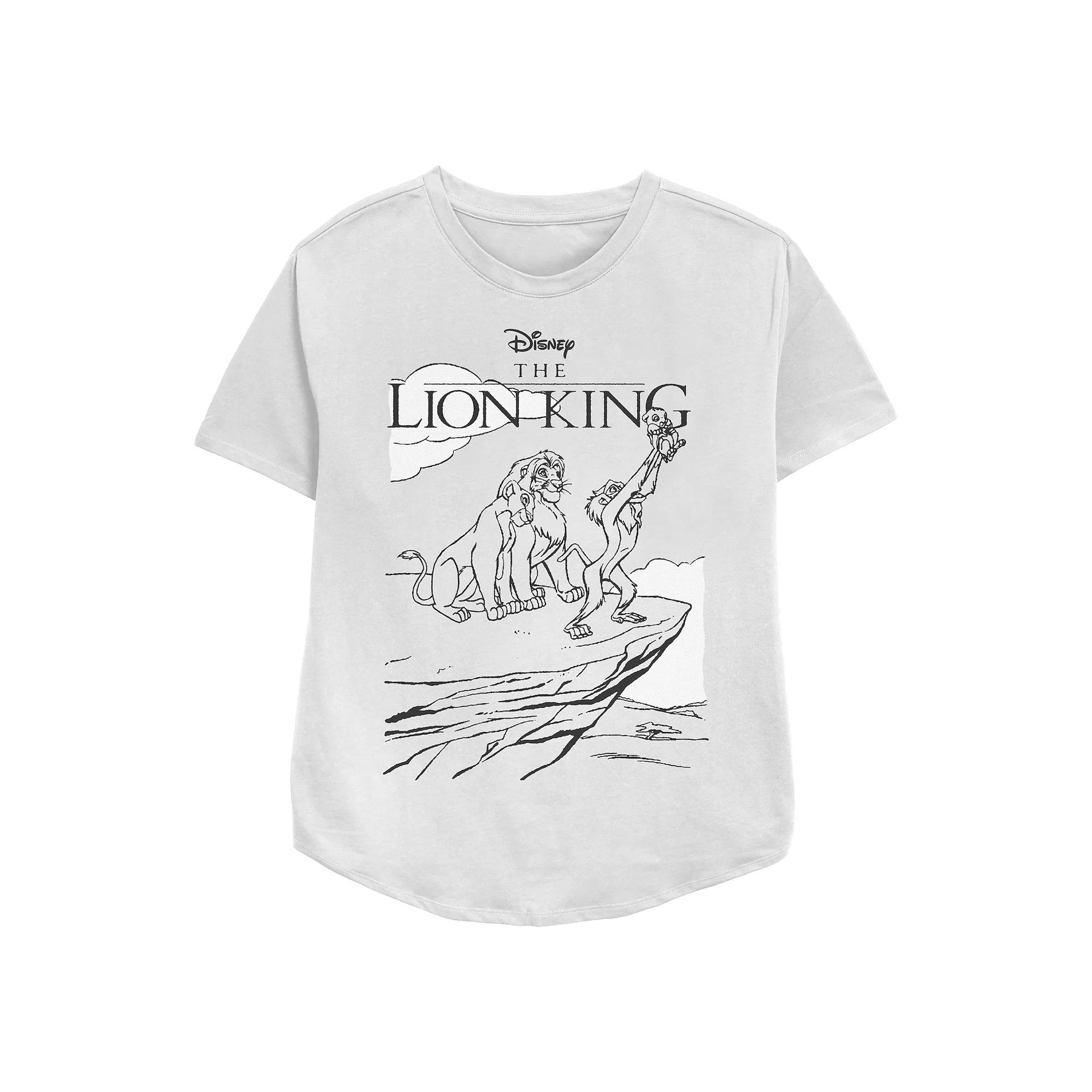 Disney's The Lion King Celebration Of Life Women's Relaxed Fit Graphic Tee,  Product Image