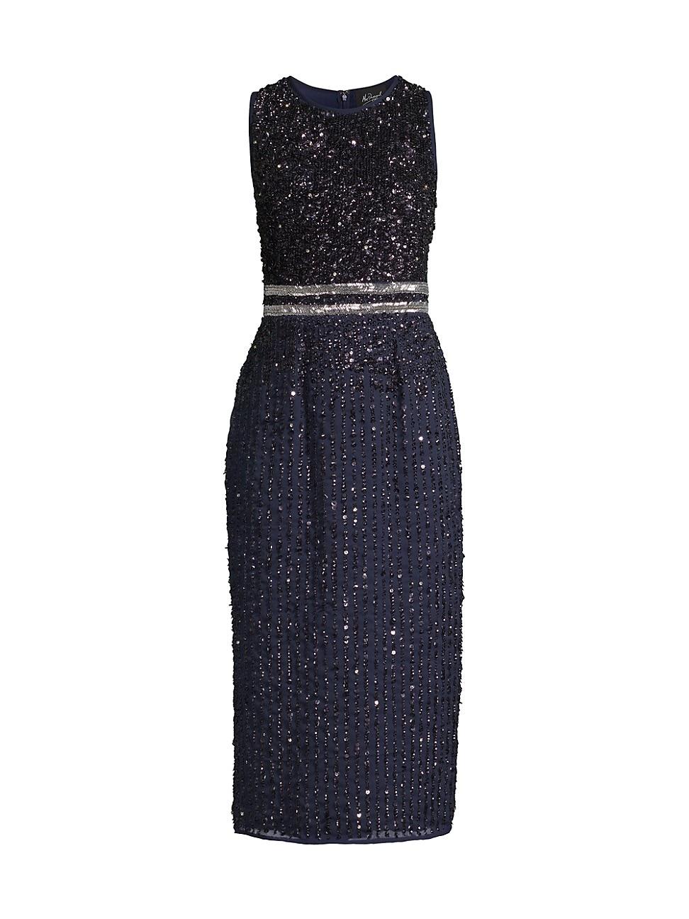 Womens Sequin Sheath Dress Product Image