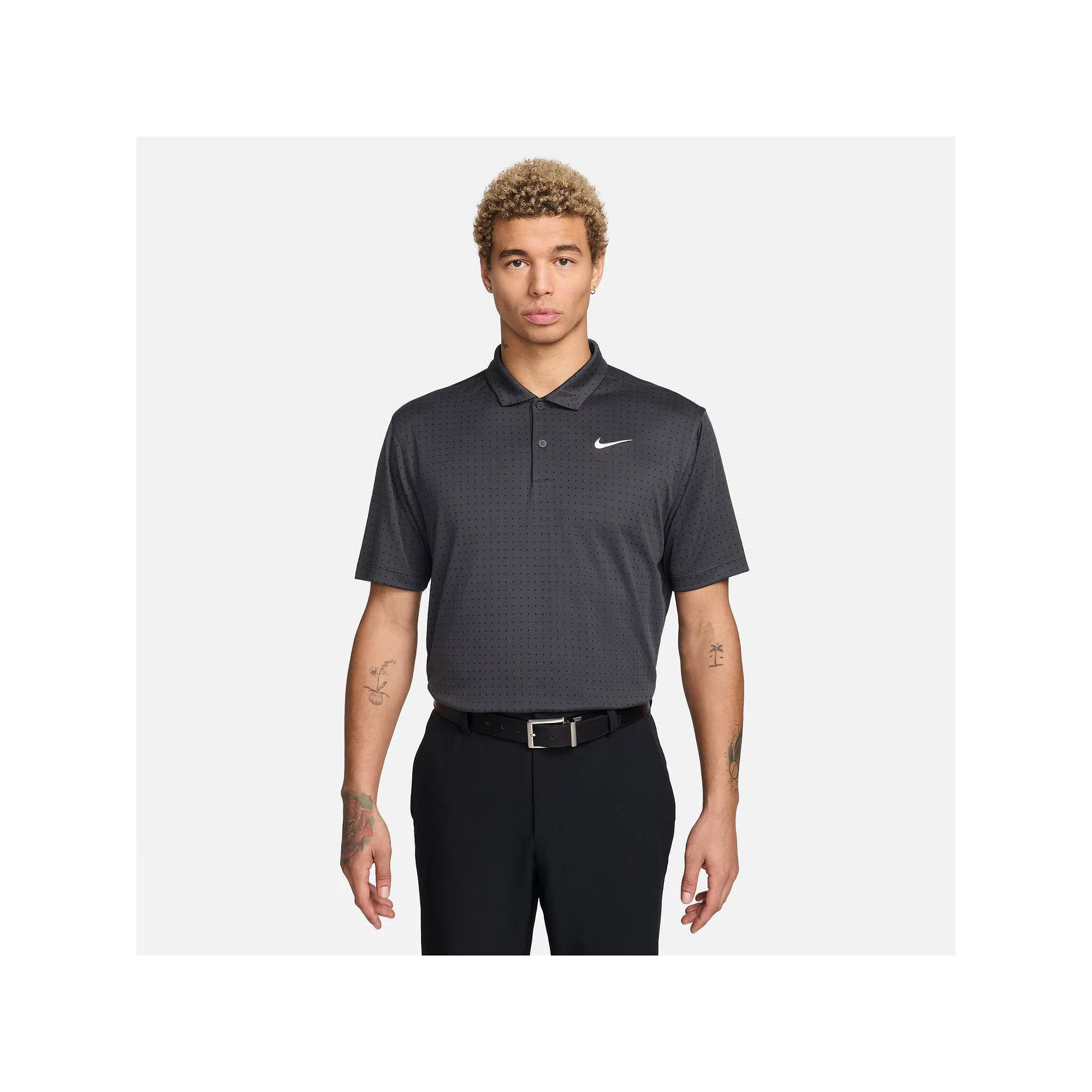 Men's Nike Printed Dri-Fit Golf Polo,  Product Image