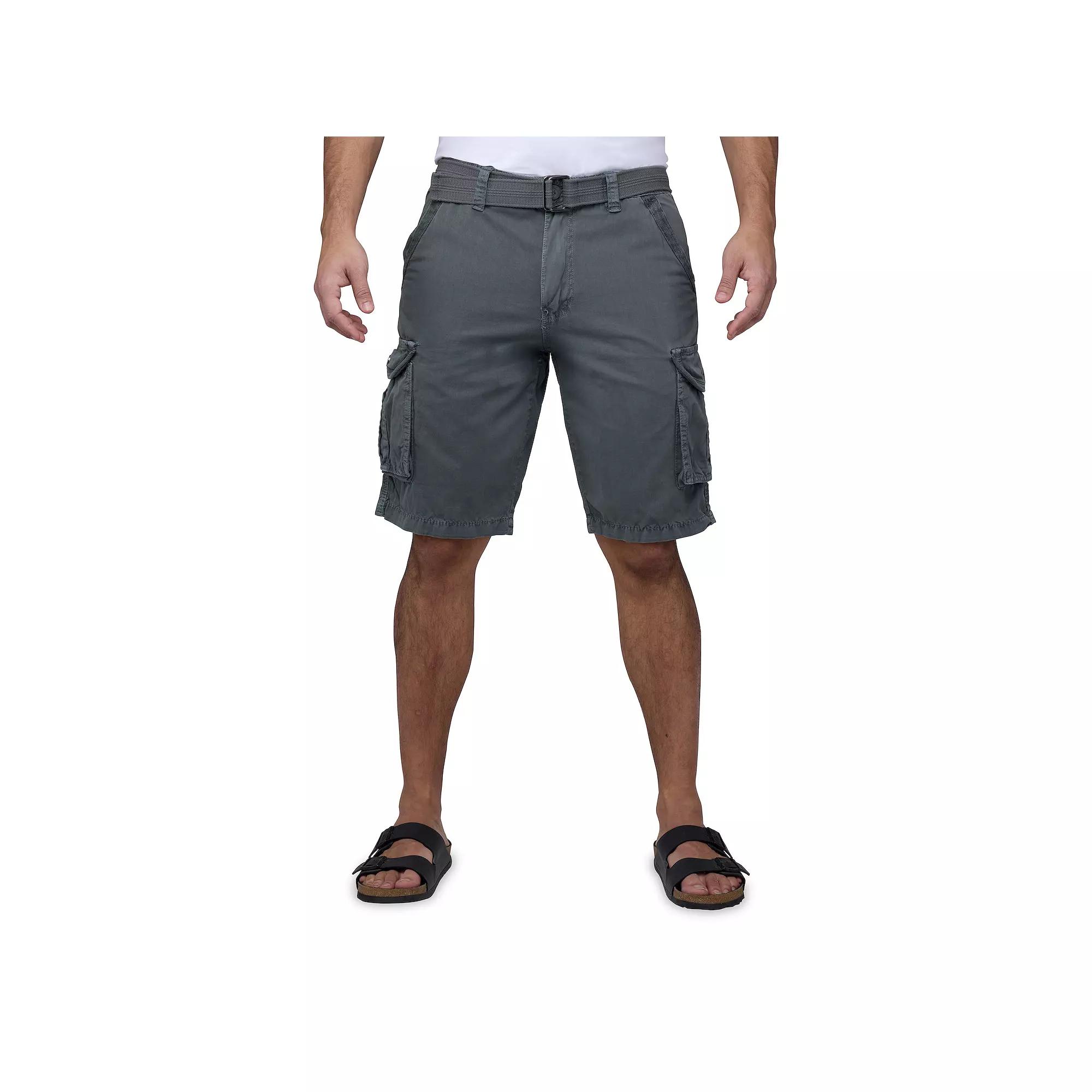 Men's RAW X by Xray Regular-Fit Belted Button Cargo Shorts,  Product Image