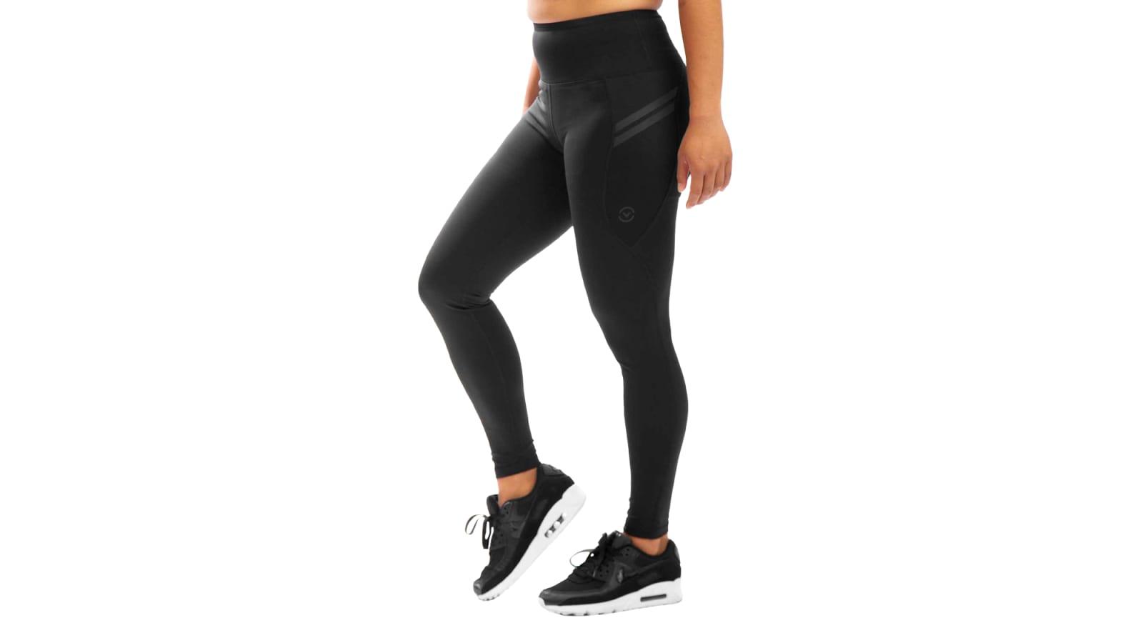 VIRUS Women's Compression Pants - Black/Black Product Image