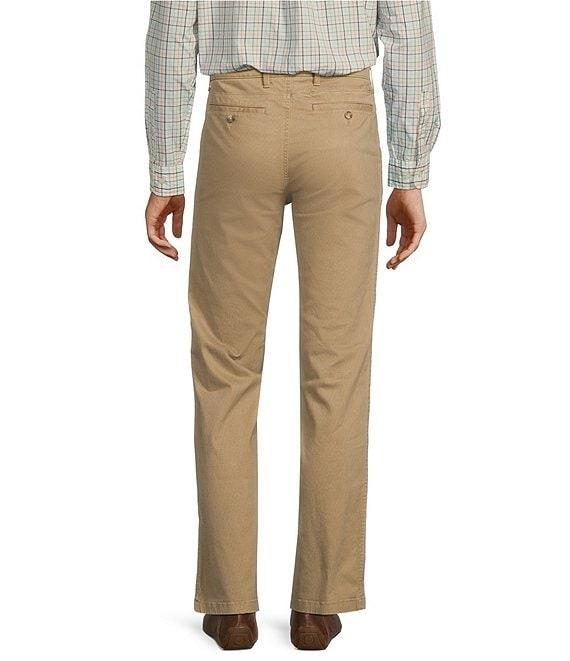 Roundtree & Yorke Straight Fit Flat Front Texture Chino Pants Product Image