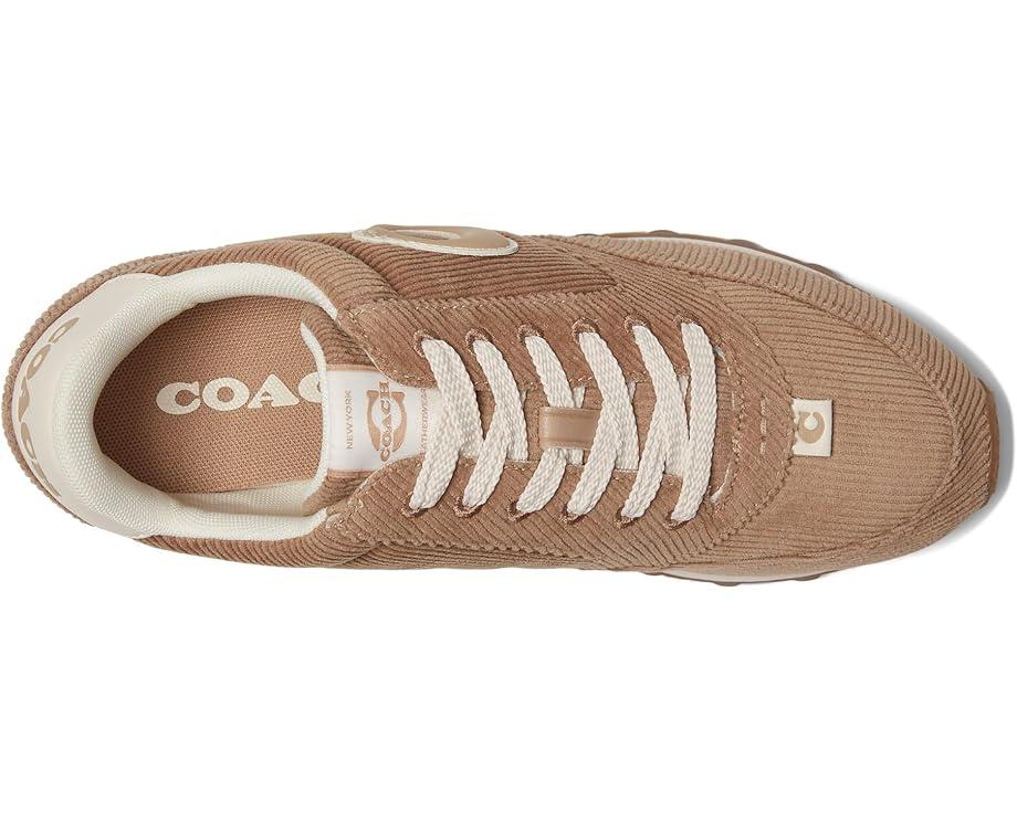 Women's COACH Runner Corduroy Sneakers Product Image