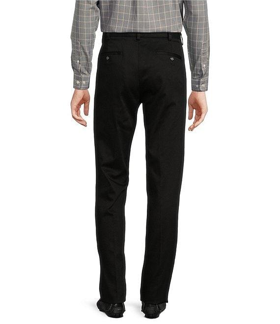 Roundtree & Yorke TravelSmart Ultimate Performance Classic Straight Fit Flat Front Non-Iron Chino Pants Product Image
