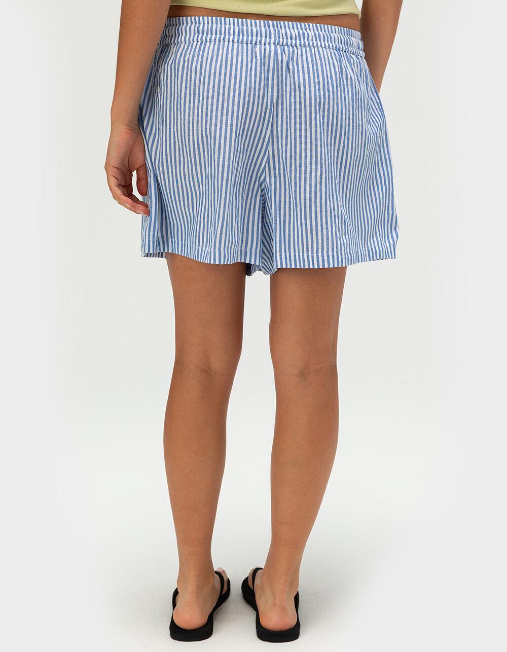 RIP CURL Womens Pull On Shorts - BLUE/WHITE Product Image