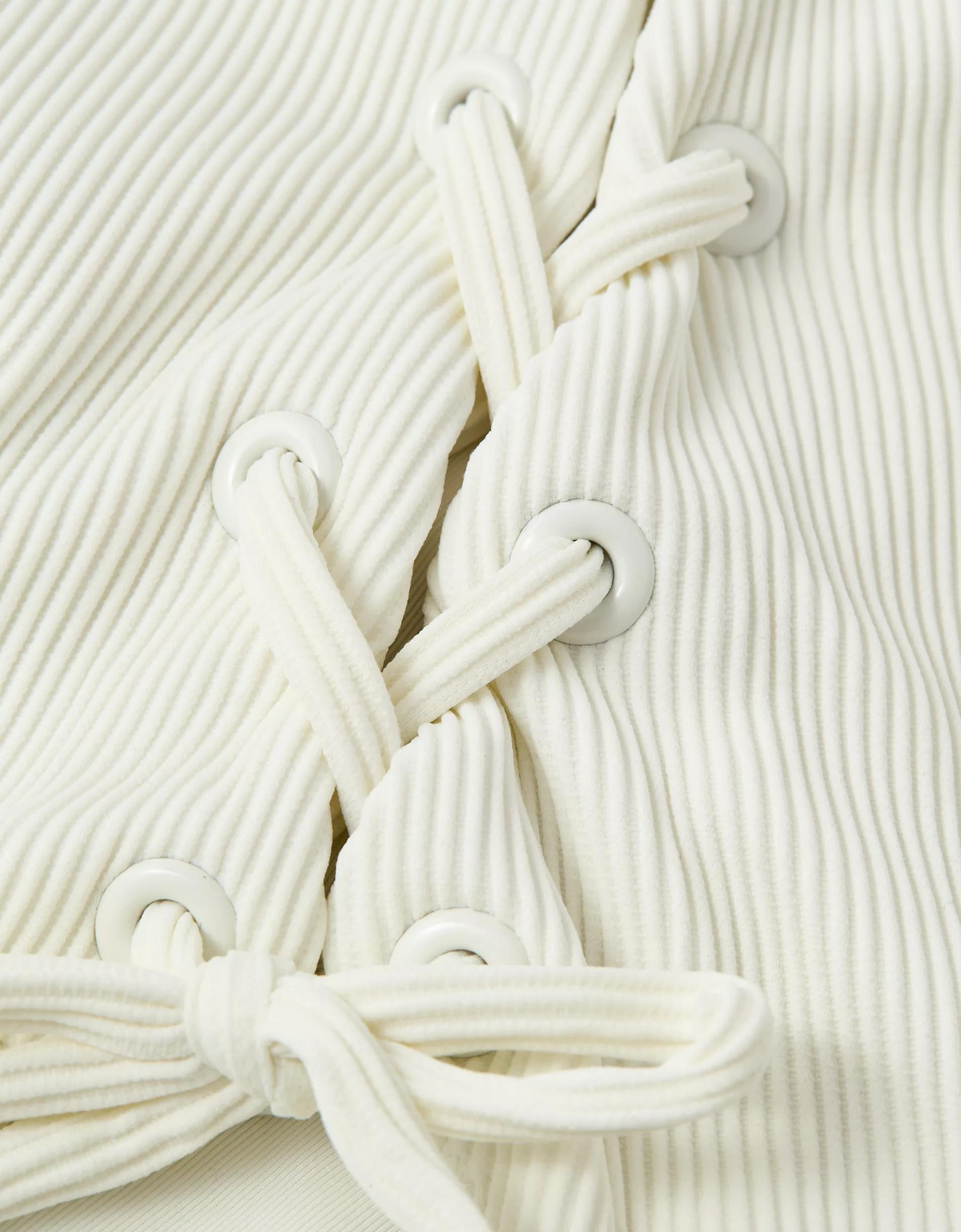 Aerie Ribbed Scoop One Piece Swimsuit Product Image