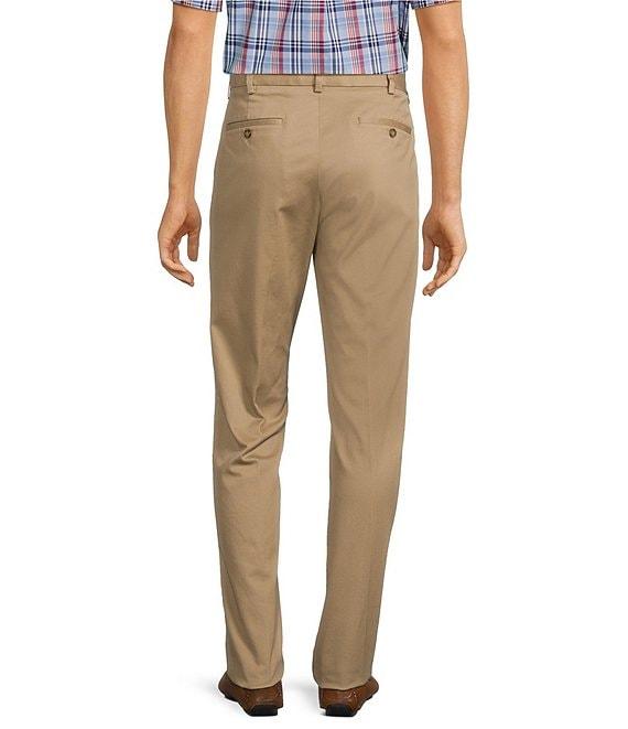 Roundtree & Yorke TravelSmart Ultimate Performance Classic Straight Fit Flat Front Non-Iron Chino Pants Product Image