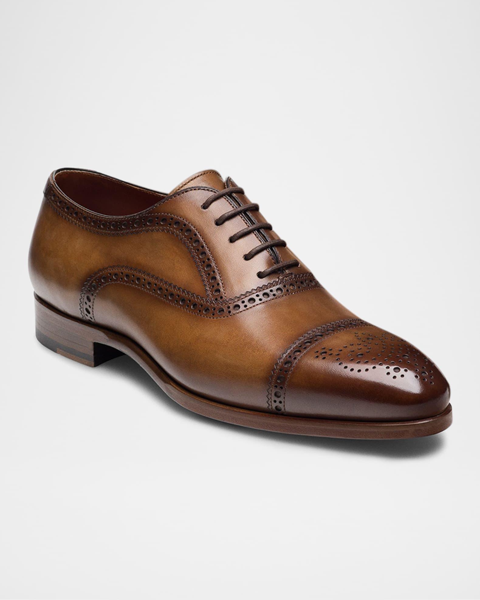 Men's Lincoln Brogue Leather Oxfords Product Image