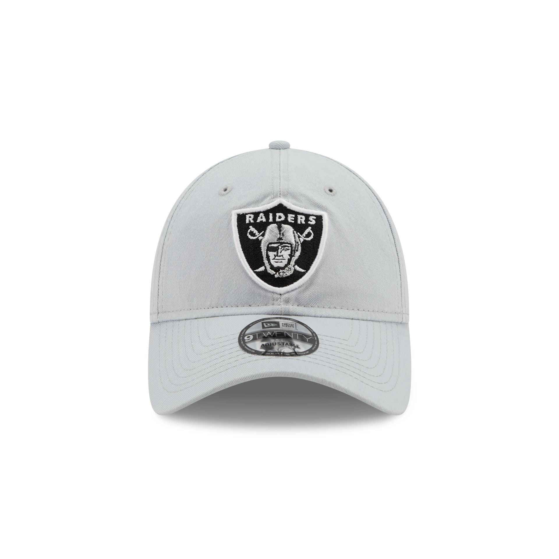 Las Vegas Raiders Core Classic Gray 9TWENTY Adjustable Hat Male Product Image