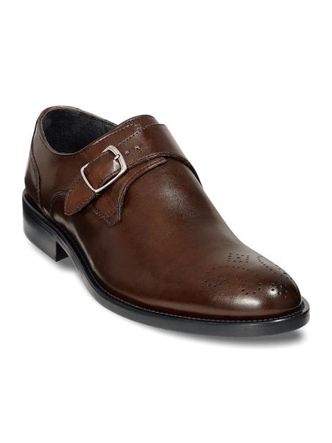 Henry Monk Strap - Dark Brown Product Image