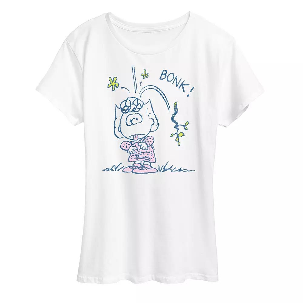 Women's Peanuts Sally Bonk Graphic Tee,  Product Image