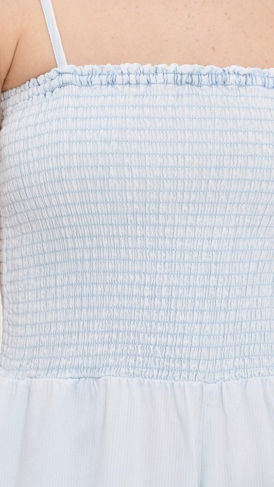 Splendid Indigo Stripe Jumpsuit | Shopbop Product Image