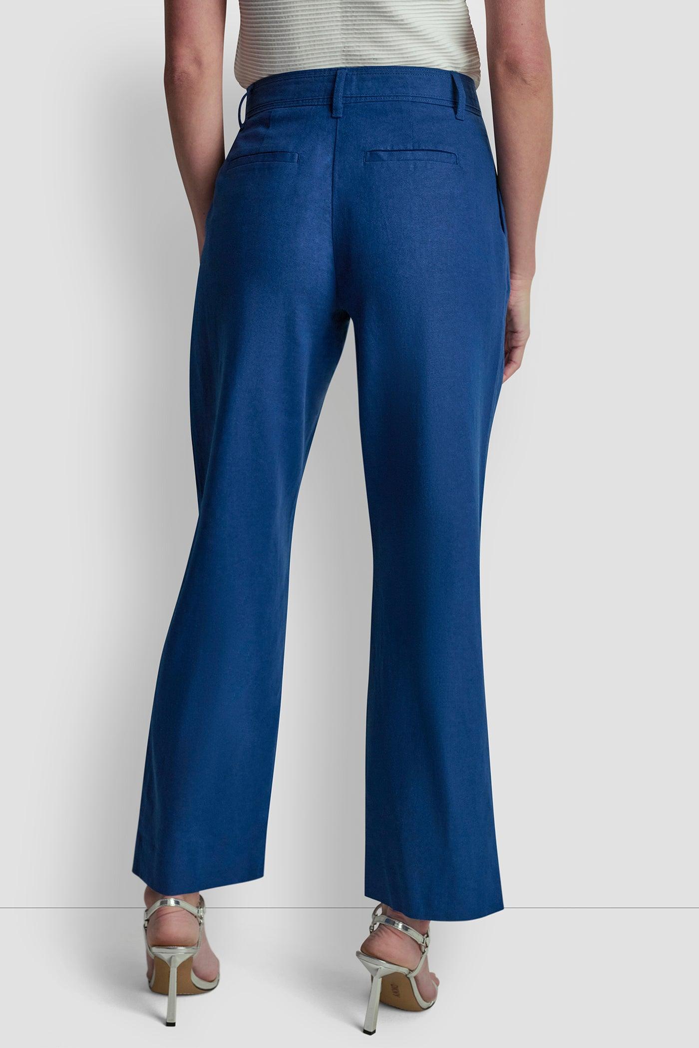 MID-RISE TIE WAIST PLEATED PANT Product Image