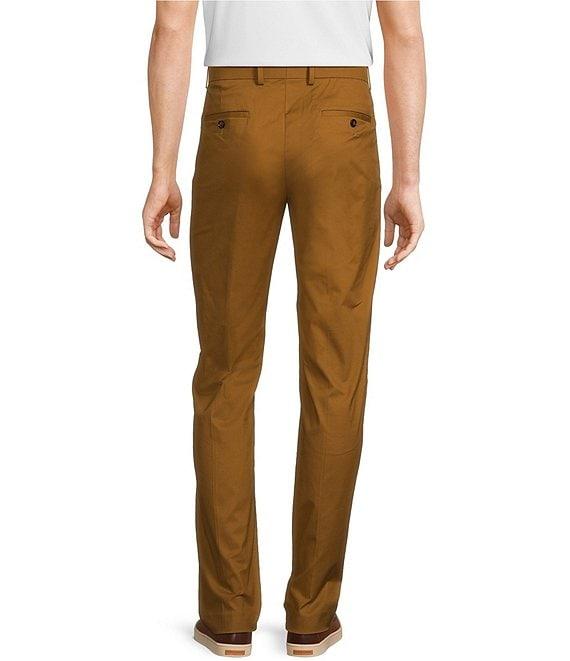Murano Wardrobe Essentials Alex Slim Fit Flat Front Washed Stretch Chino Pants Product Image
