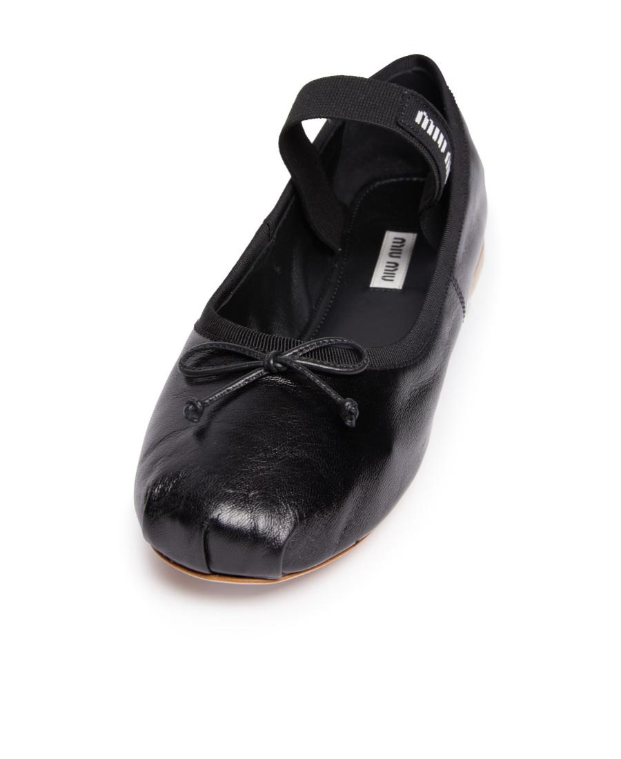 logo-strap ballerina shoes Product Image