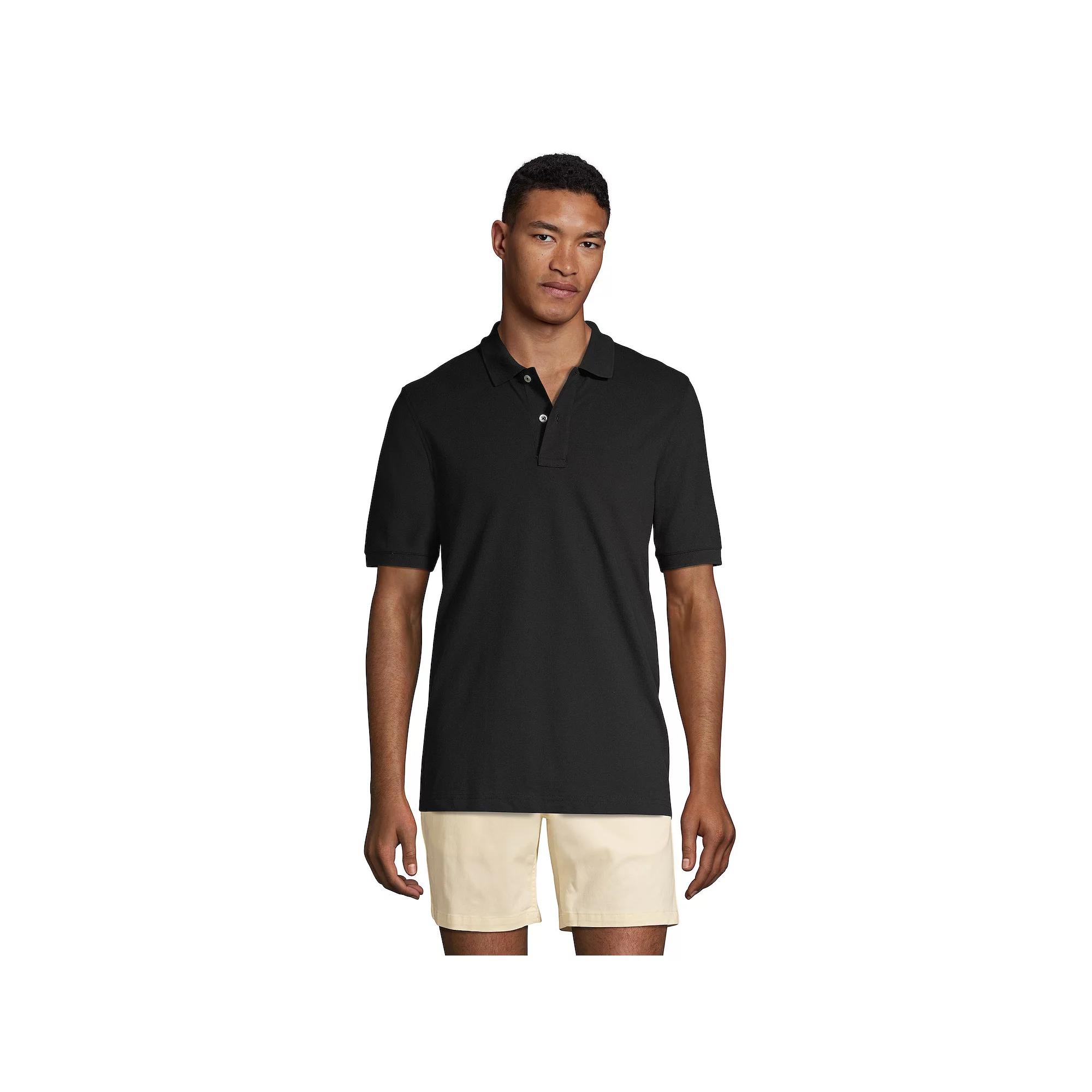 Men's Lands' End Comfort-First Mesh Polo Shirt,  Product Image