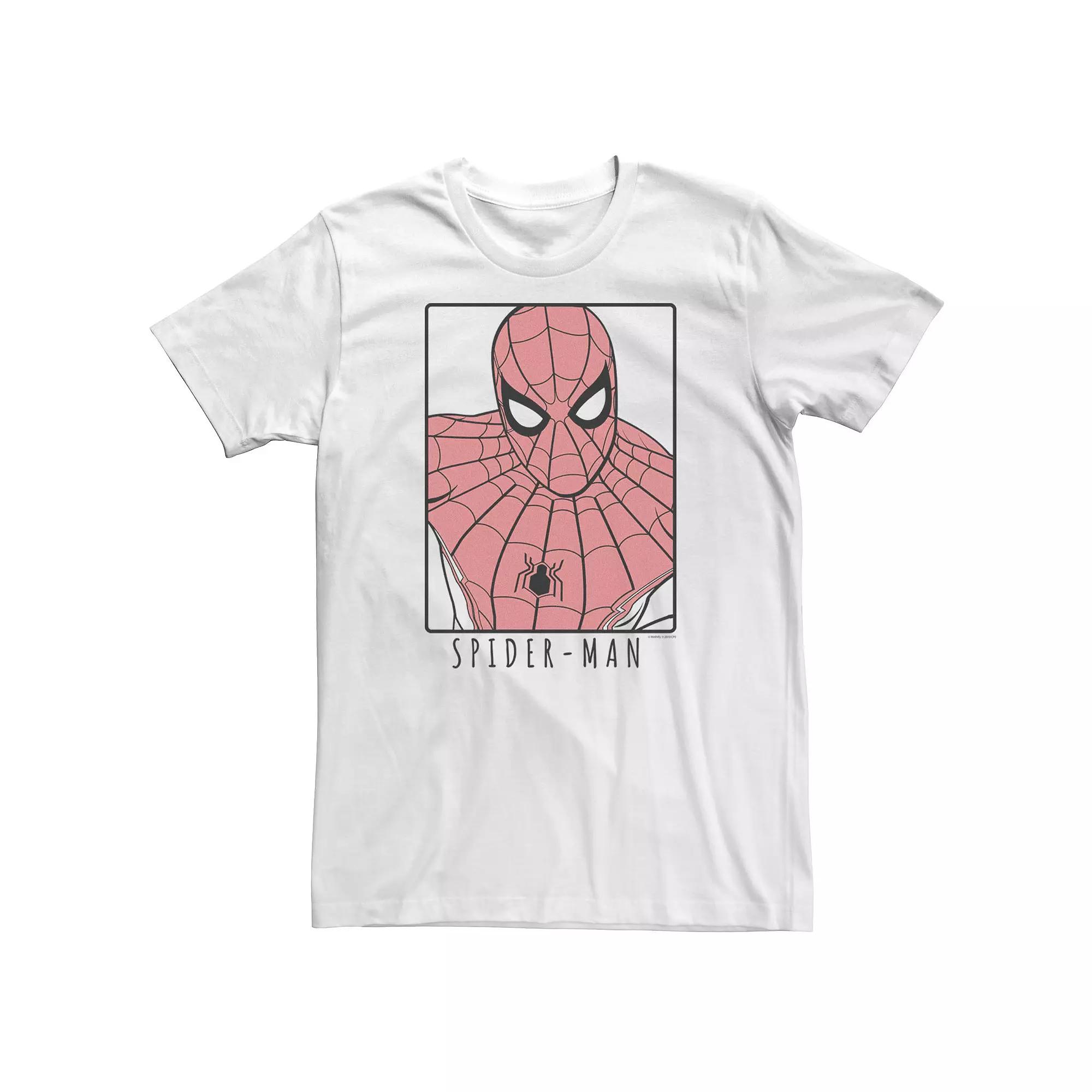 Big & Tall Marvel Spider-Man Far From Home Ornate Poster Tee, Men's,  Product Image