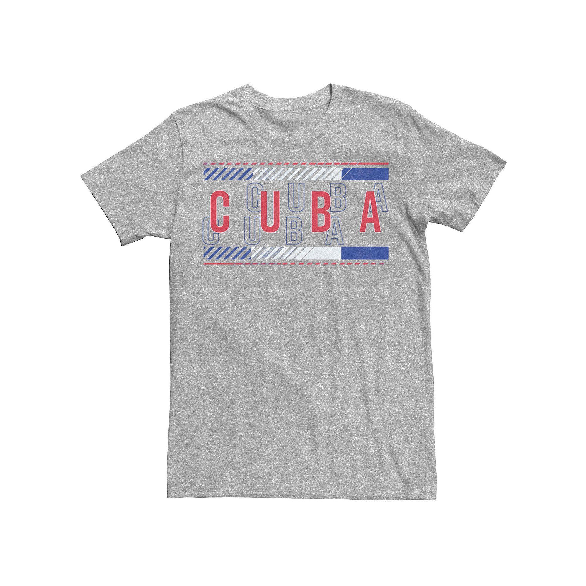 Men's Gonzales Cuba Text Overlay Tee,  Product Image