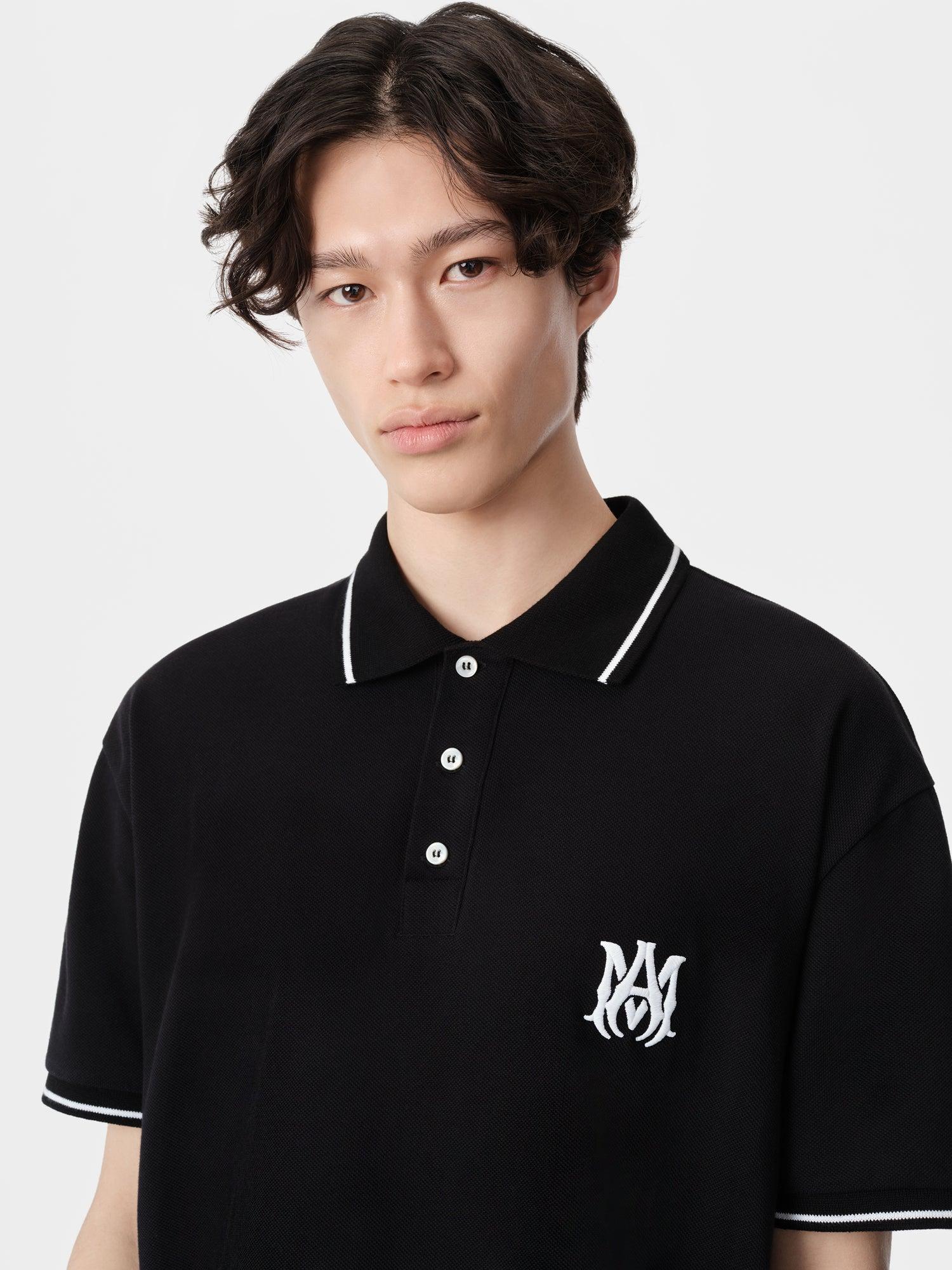 MA CORE LOGO POLO - Black Male Product Image
