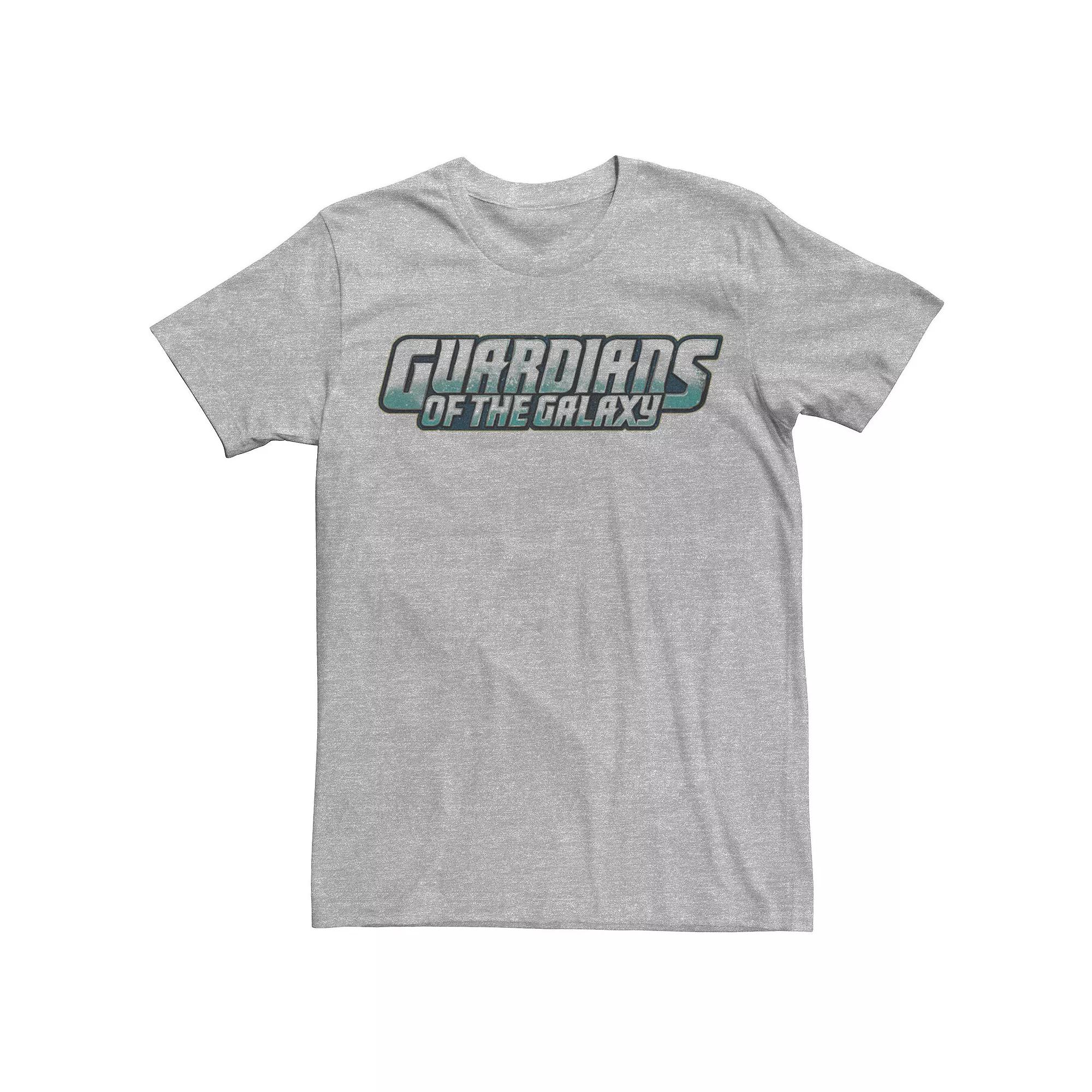 Men's Marvel Guardians Of The Galaxy Outline Gradient Logo Graphic Tee,  Product Image
