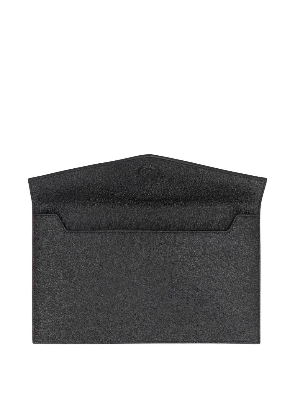 medium logo-plaque clutch bag Product Image