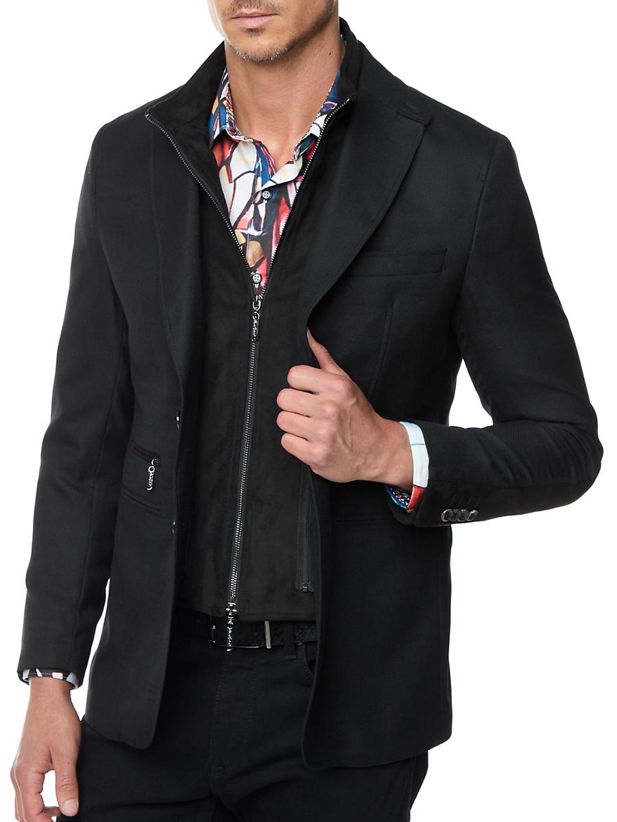 Mens Jetset Wool-Blend Single-Breasted Blazer Product Image
