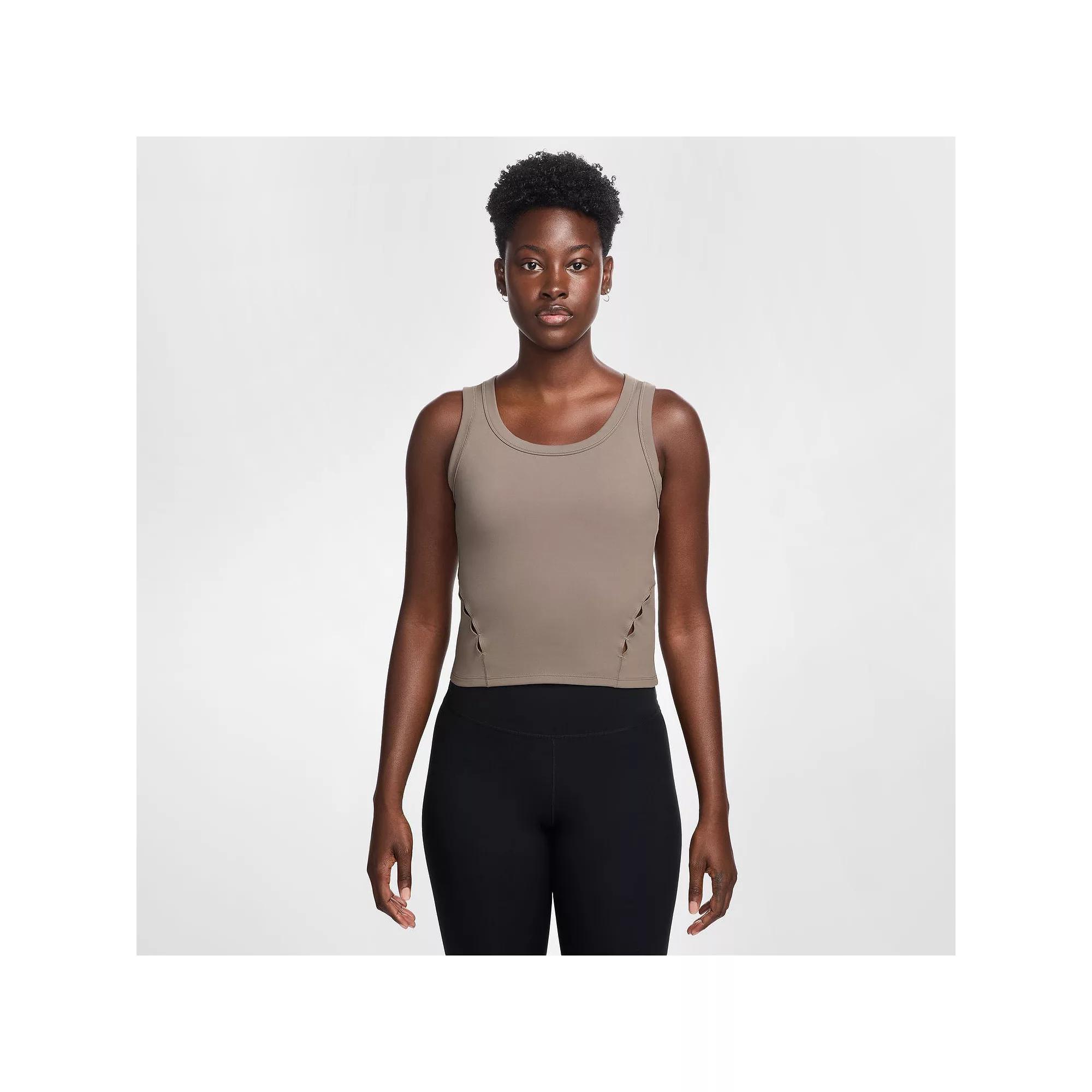 Women's Nike One Fitted Dri-FIT Tank Top,  Product Image