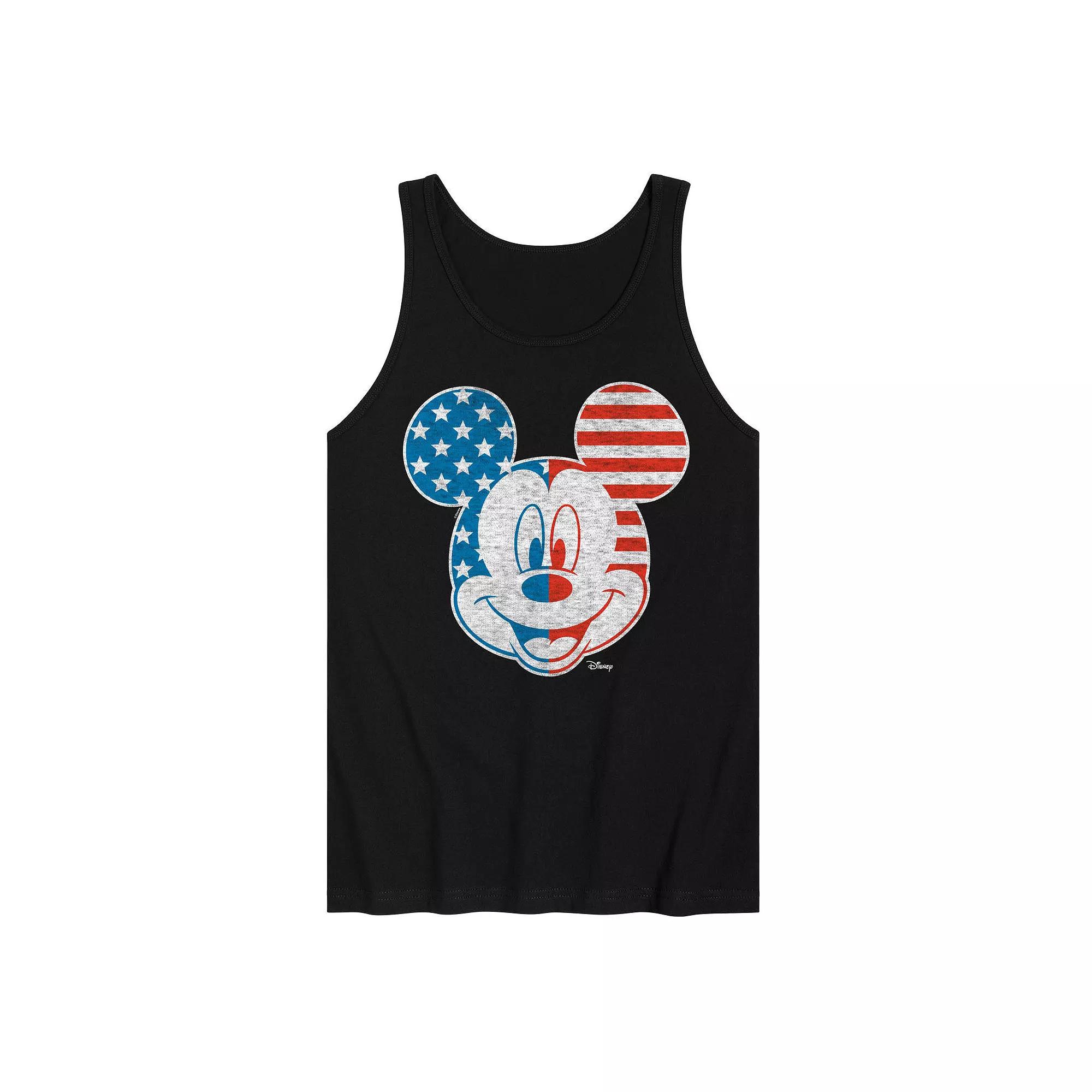Disney's Mickey Mouse Men's Stars And Stripes Tank Top,  Product Image