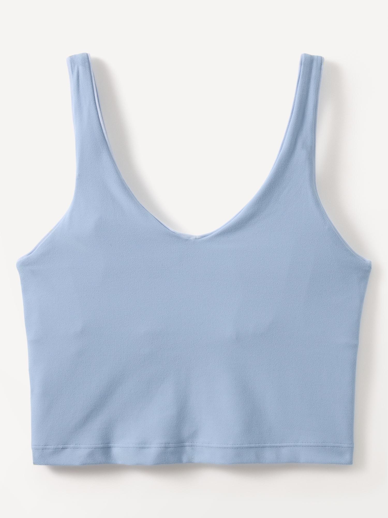 Transcend Tipped V Crop Sports Bra A-C Product Image