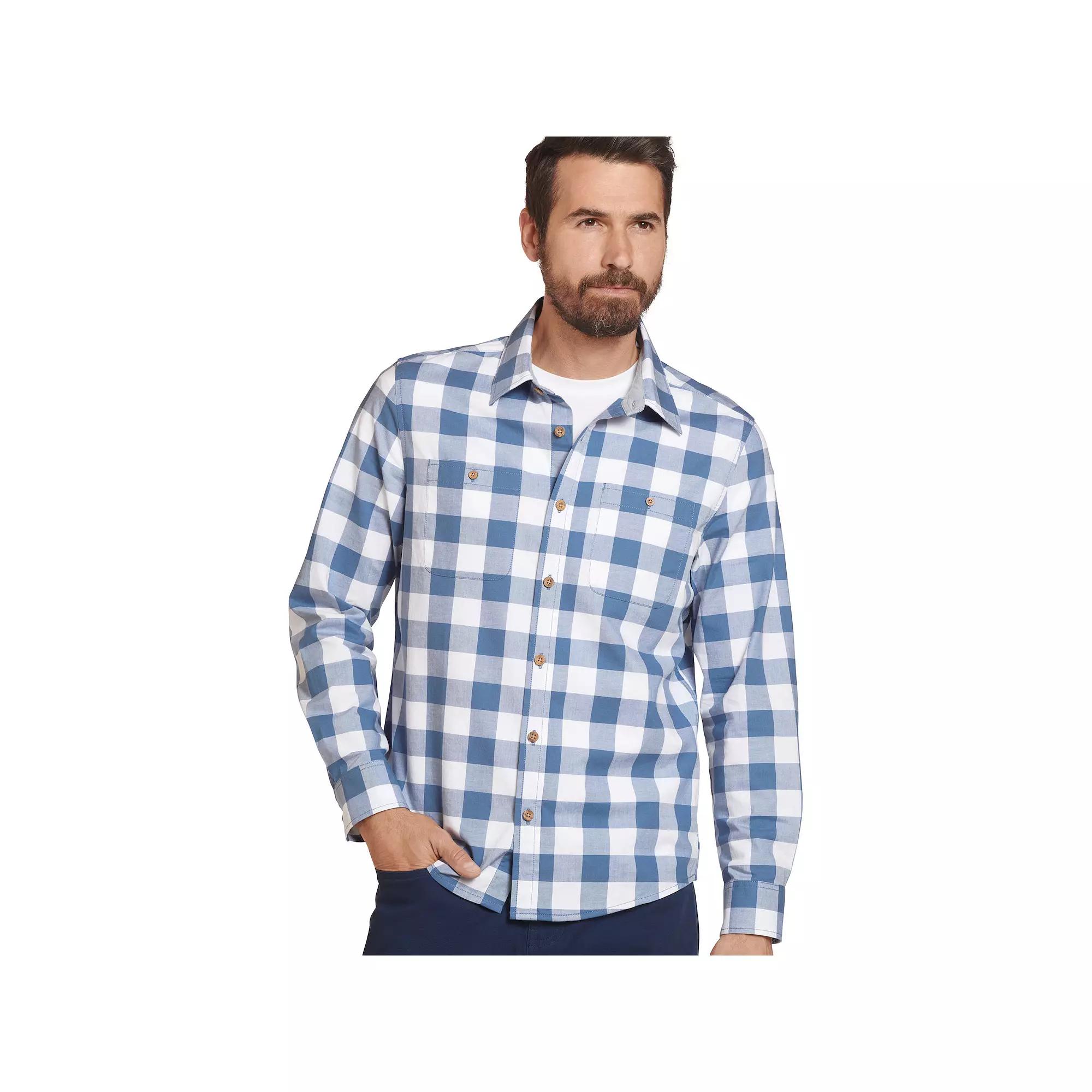 Jockey Outdoors™ by Luke Bryan Long Sleeve Woven Button-Up Shirt, Men's,  Product Image