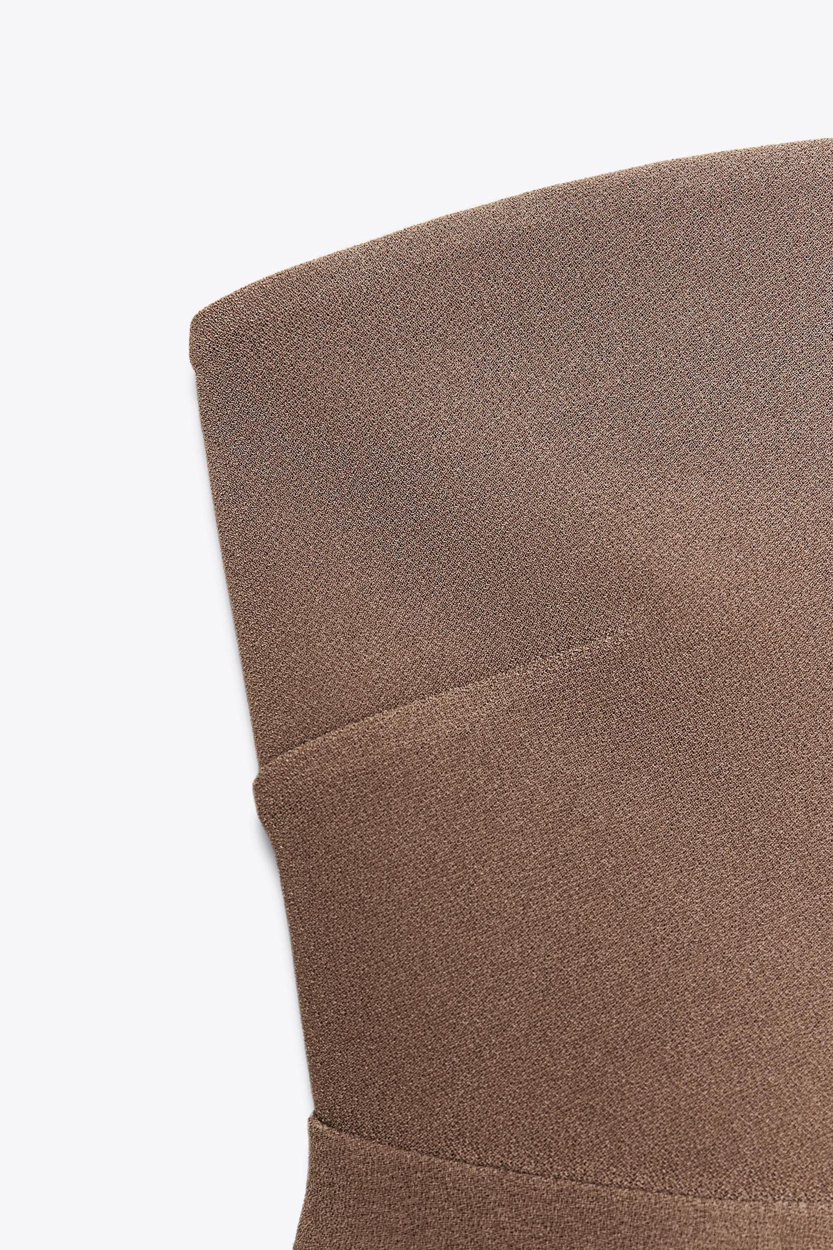 STRAPLESS CREPE TOP Product Image
