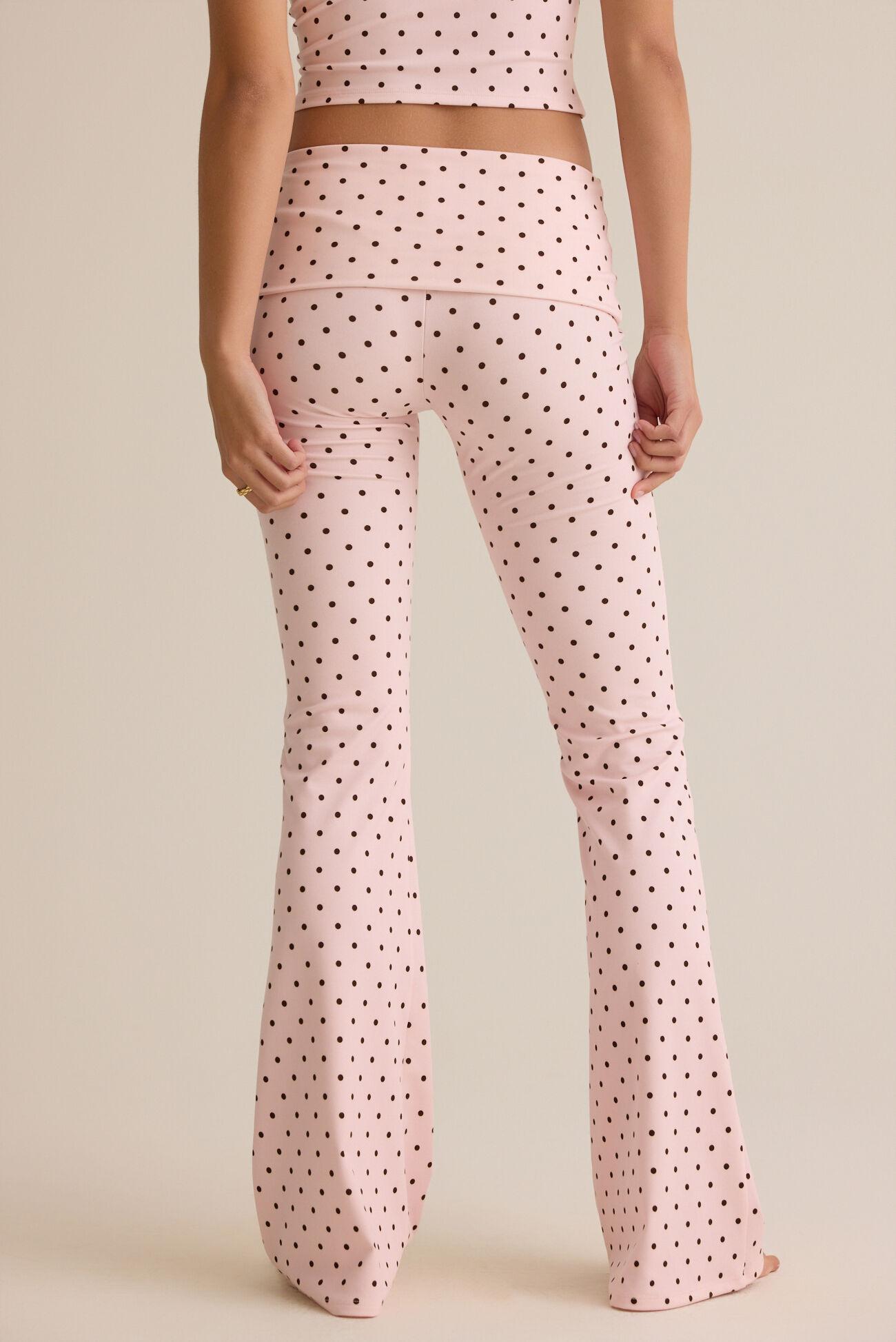 Liora Polka Dot Foldover Pant Product Image