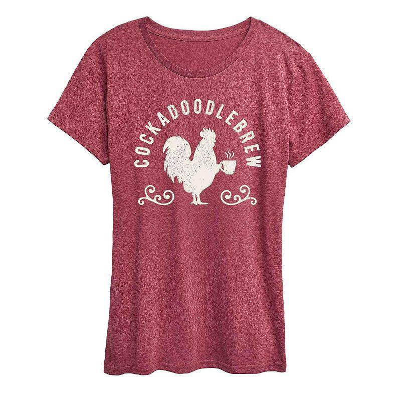 Women's Cockadoodlebrew Graphic Tee, Girl's,  Product Image